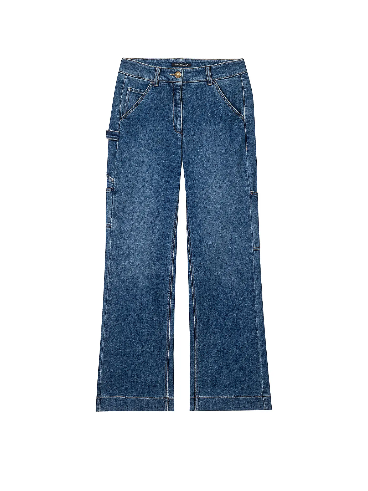 LUISA CERANO | Cargohose | blau