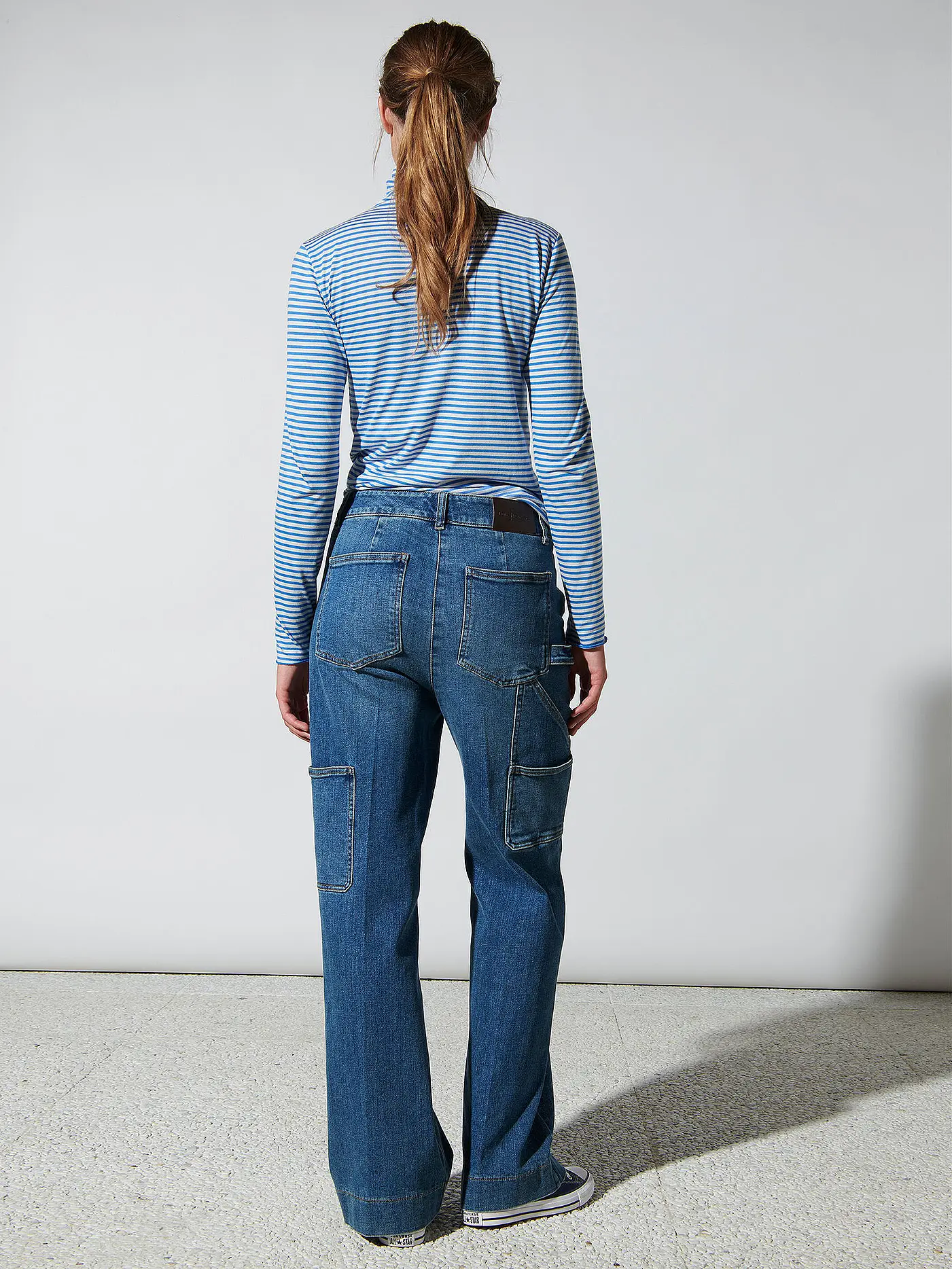 LUISA CERANO | Cargohose | blau