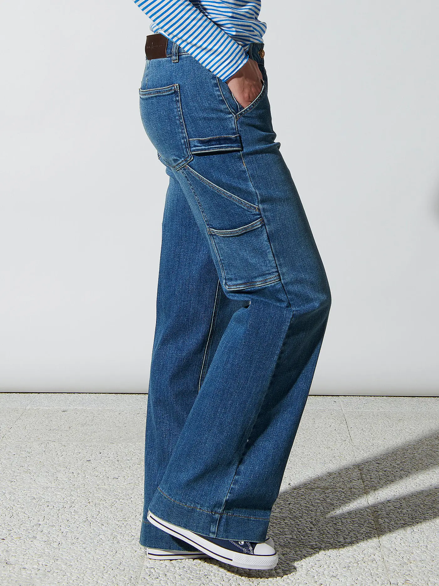 LUISA CERANO | Cargohose | blau