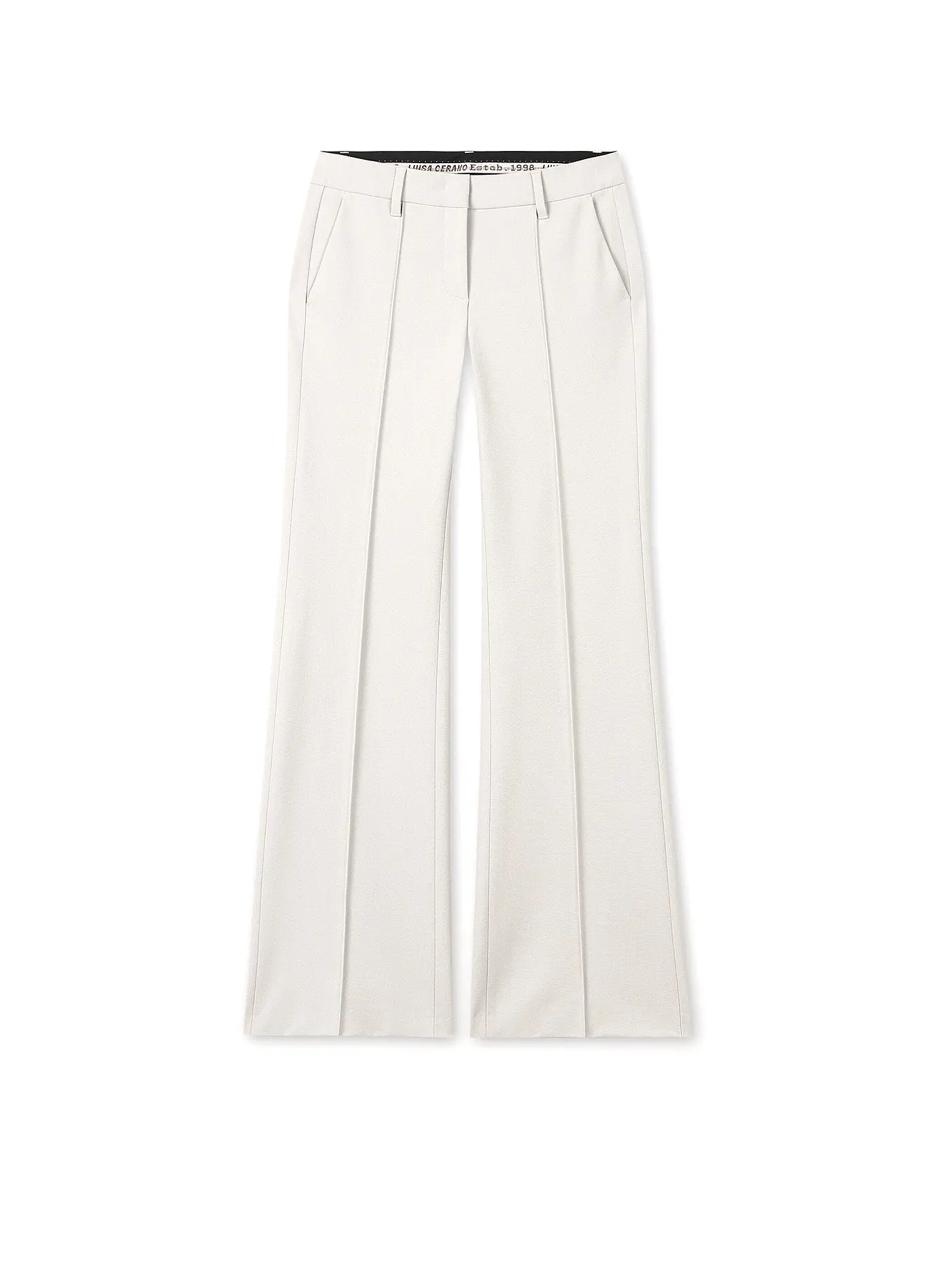 LUISA CERANO | Hose Flared Fit  | hellgrau