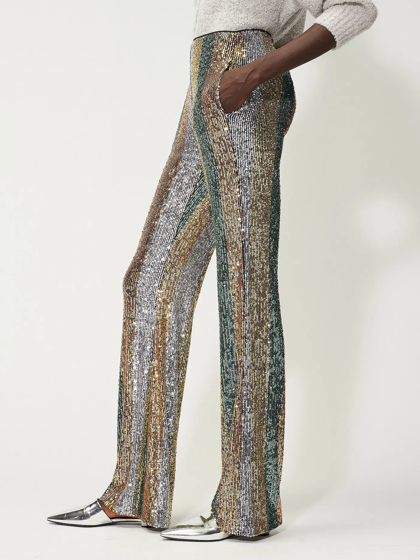 LUISA CERANO | Hose Flared Fit | bunt