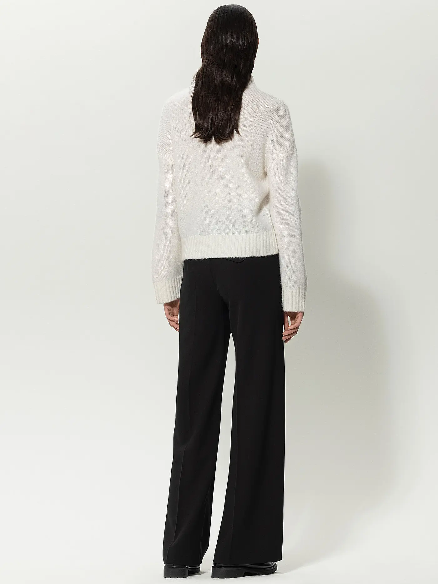 LUISA CERANO | Hose Wide Leg  | schwarz