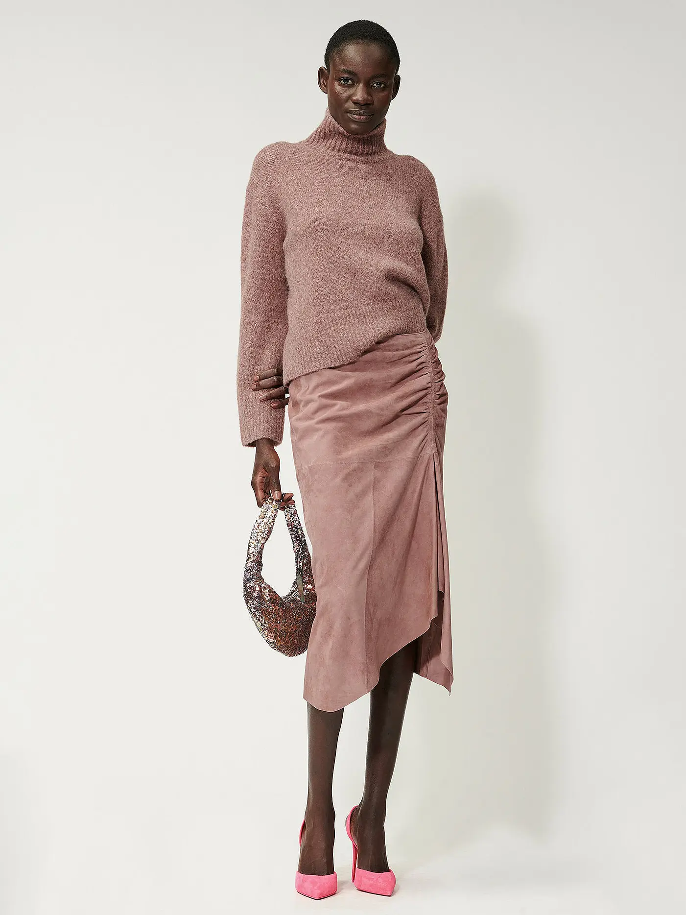 LUISA CERANO | Lederrock  | rosa