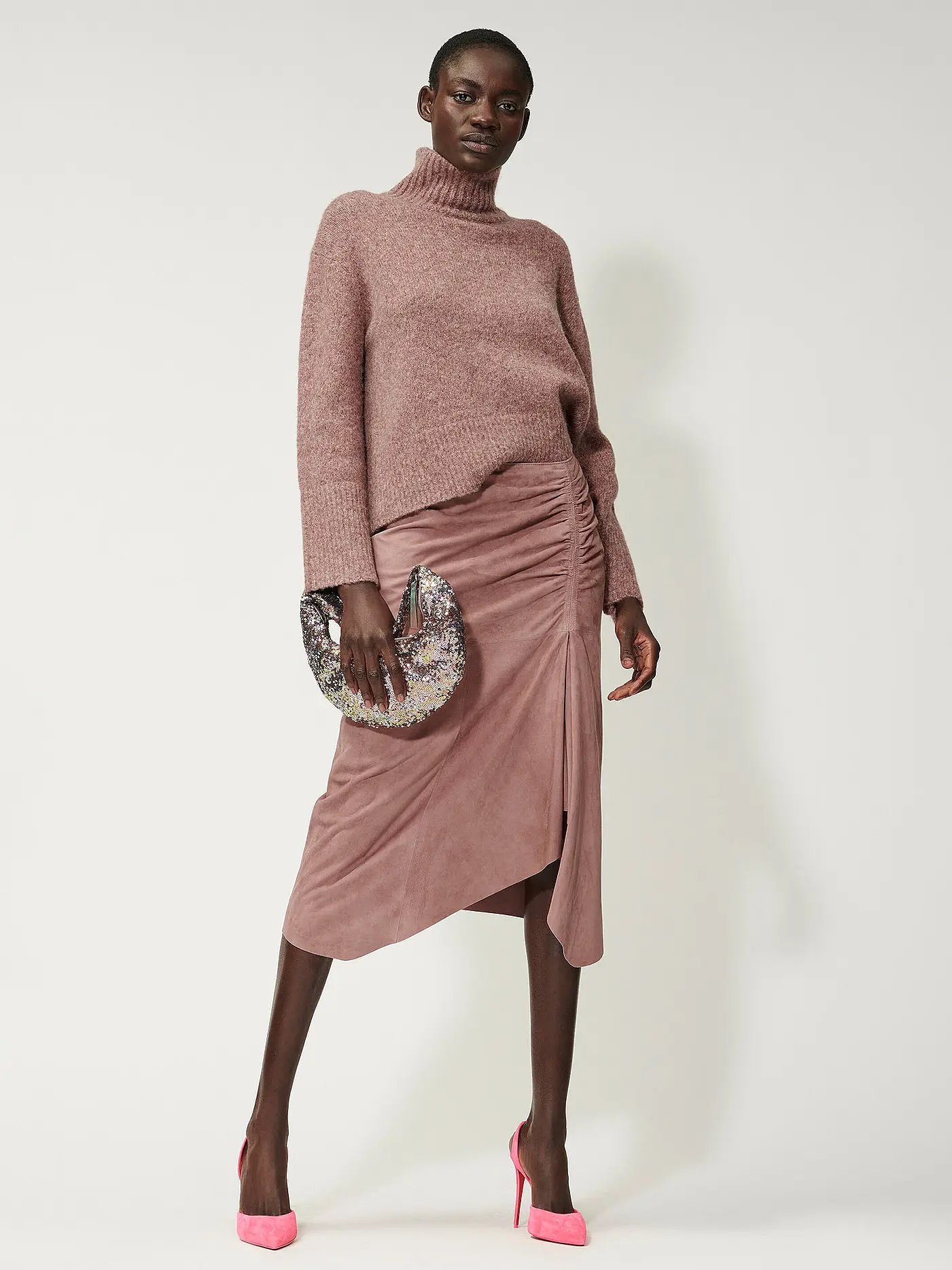 LUISA CERANO | Lederrock  | rosa