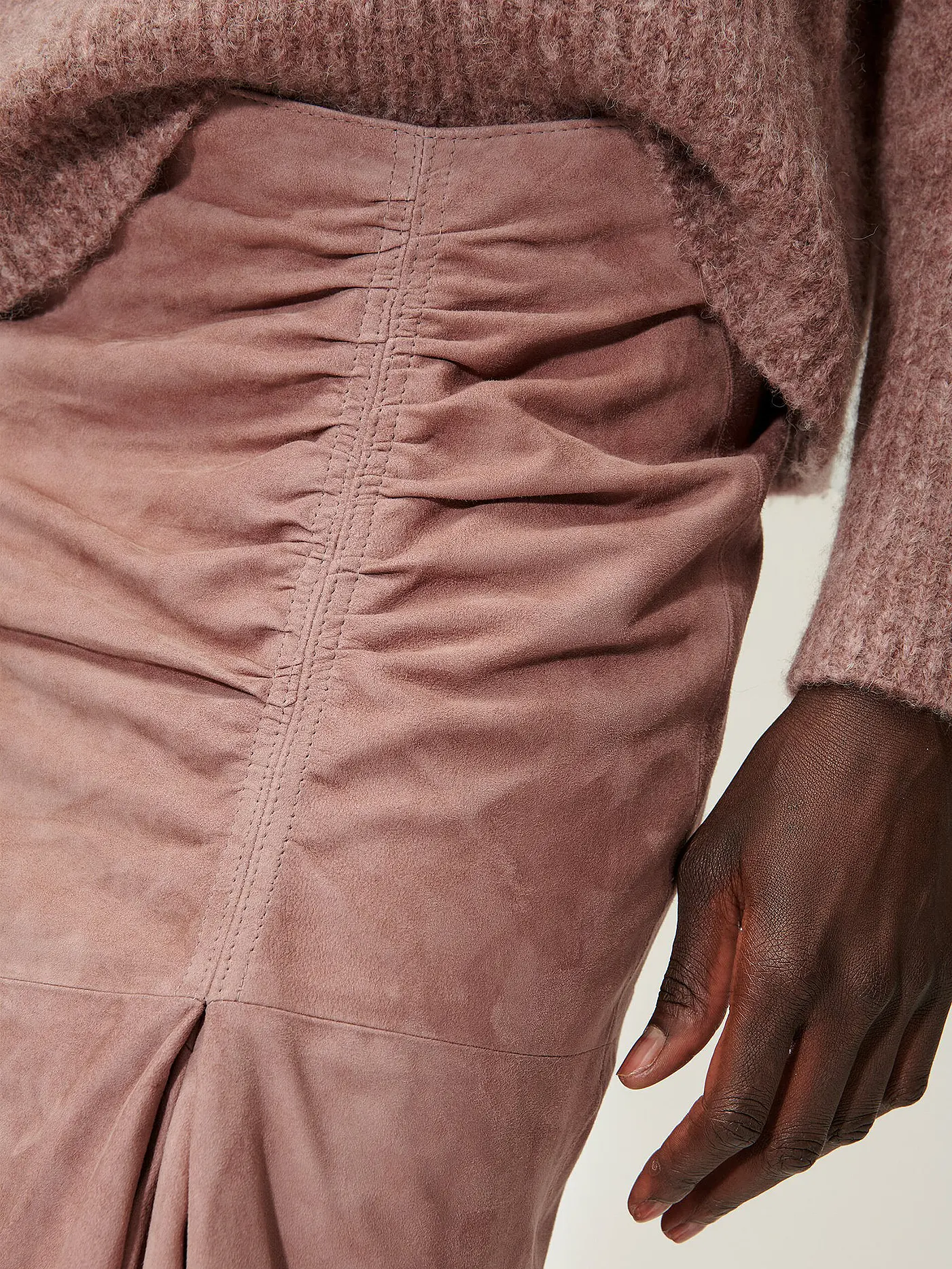 LUISA CERANO | Lederrock  | rosa