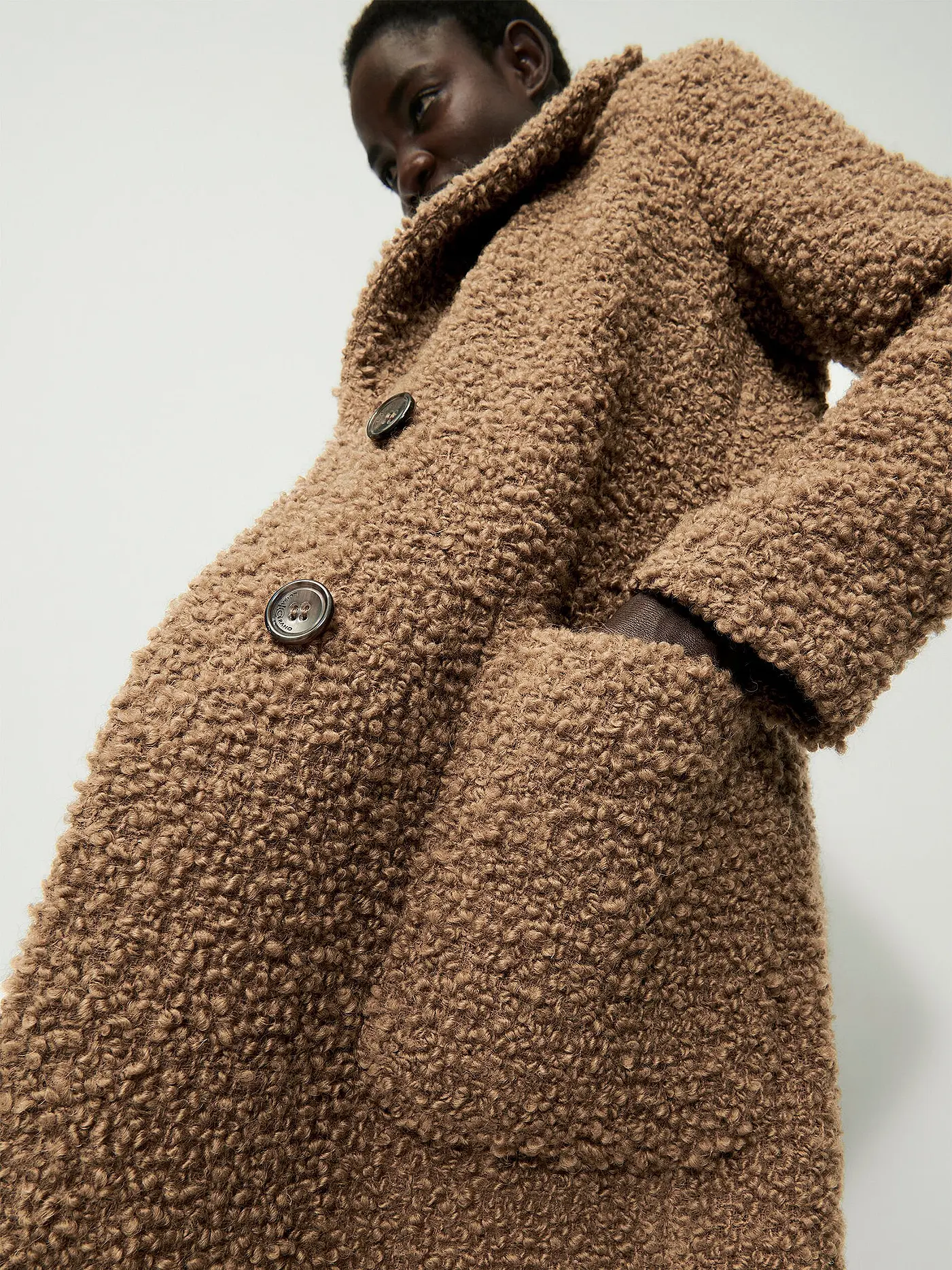 LUISA CERANO | Mantel | braun