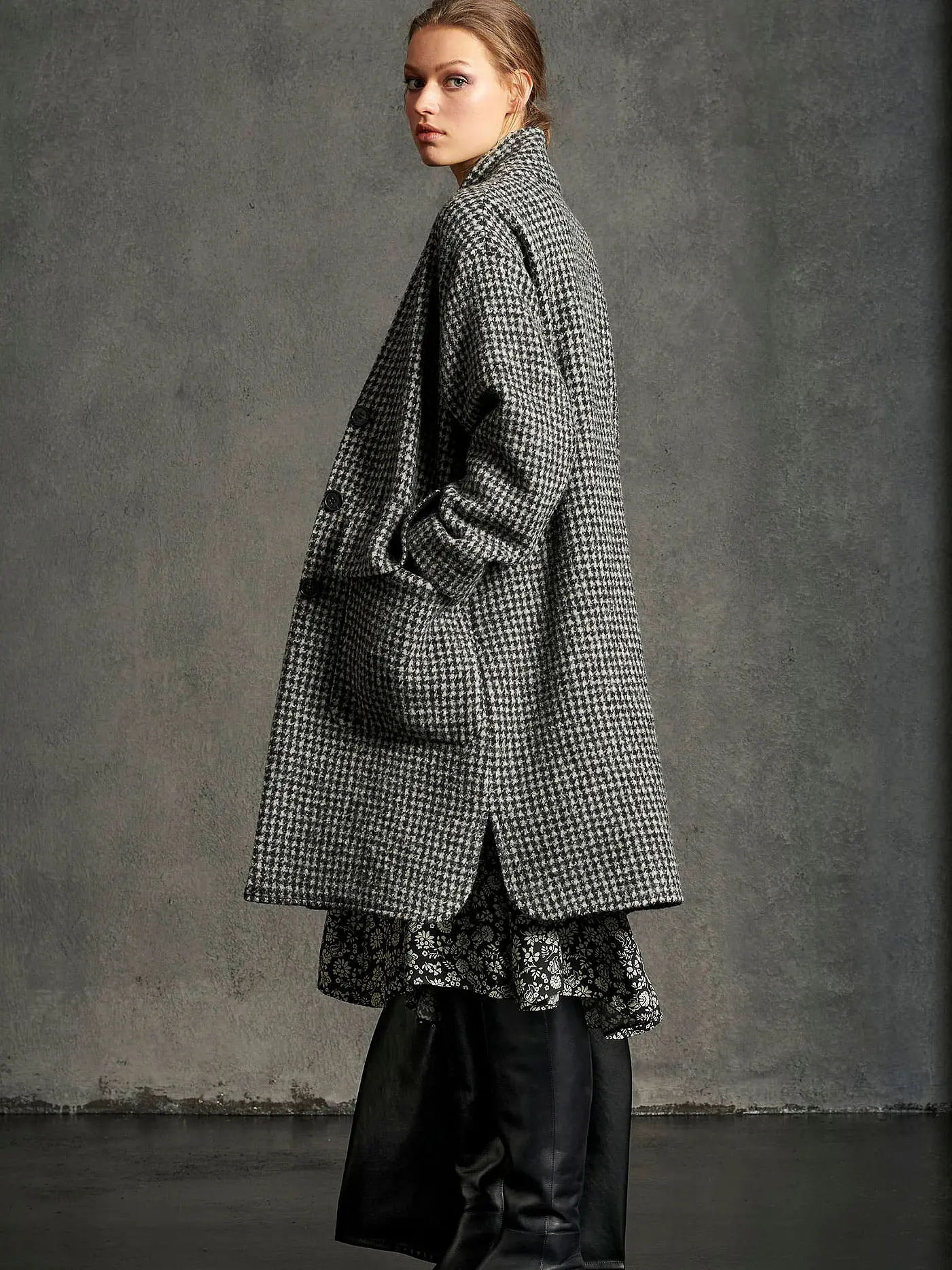 LUISA CERANO | Mantel | grau