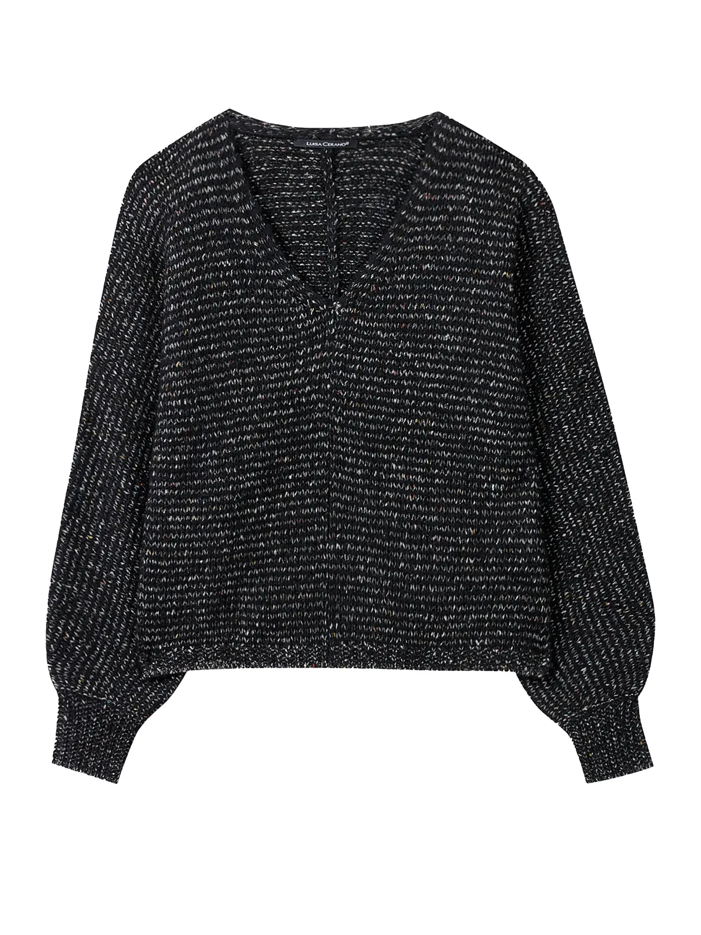 LUISA CERANO | Pullover  | schwarz