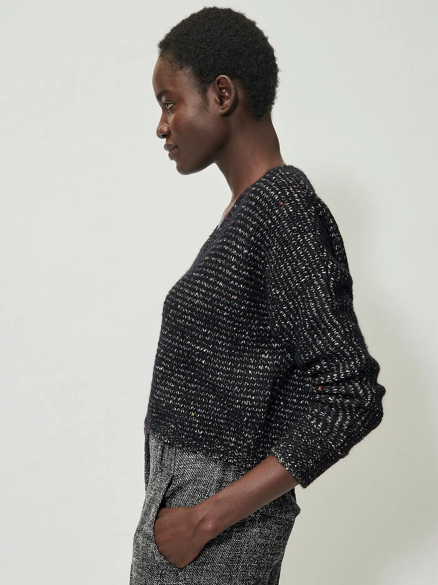 LUISA CERANO | Pullover  | schwarz