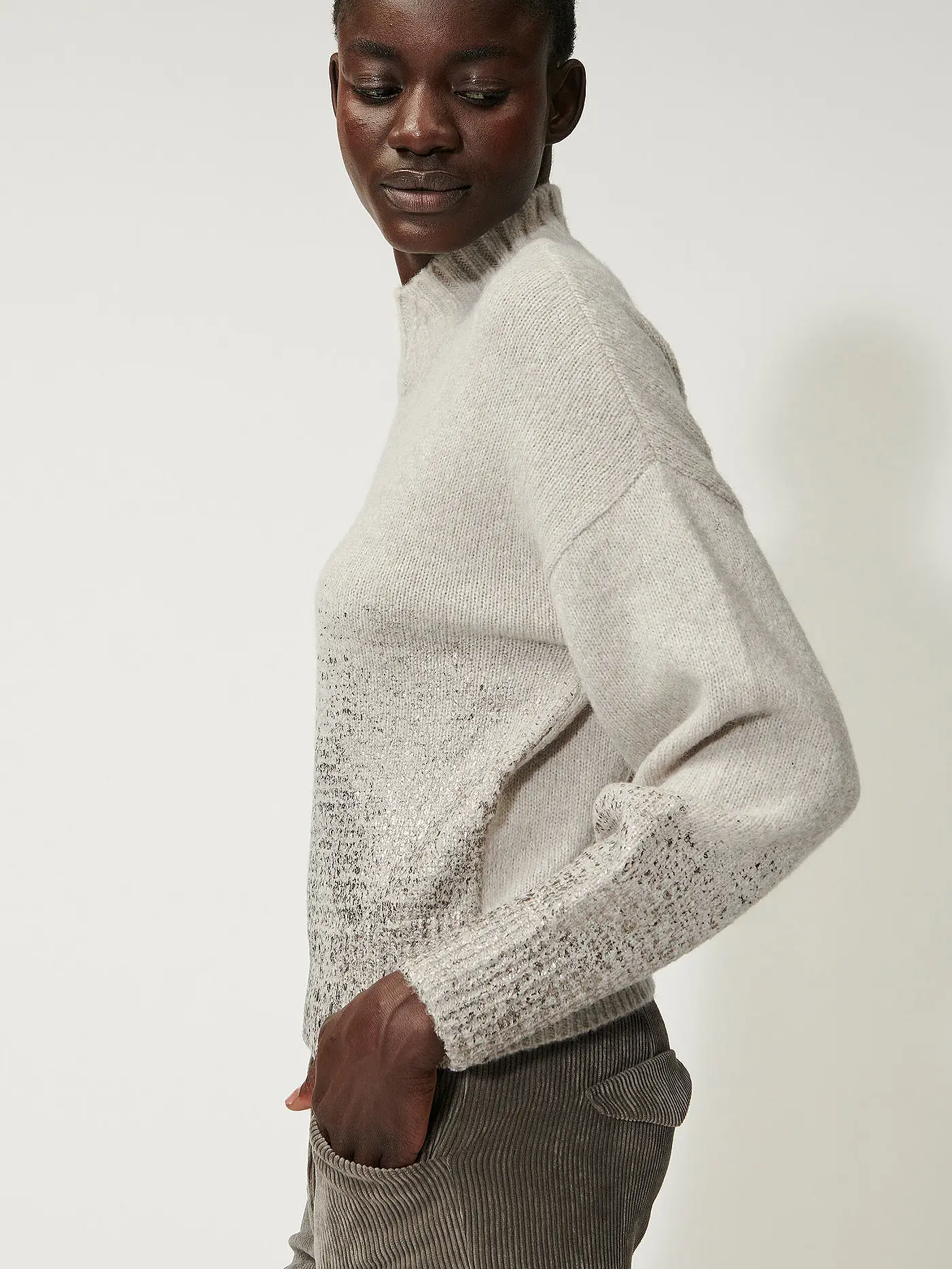 LUISA CERANO | Pullover  | beige