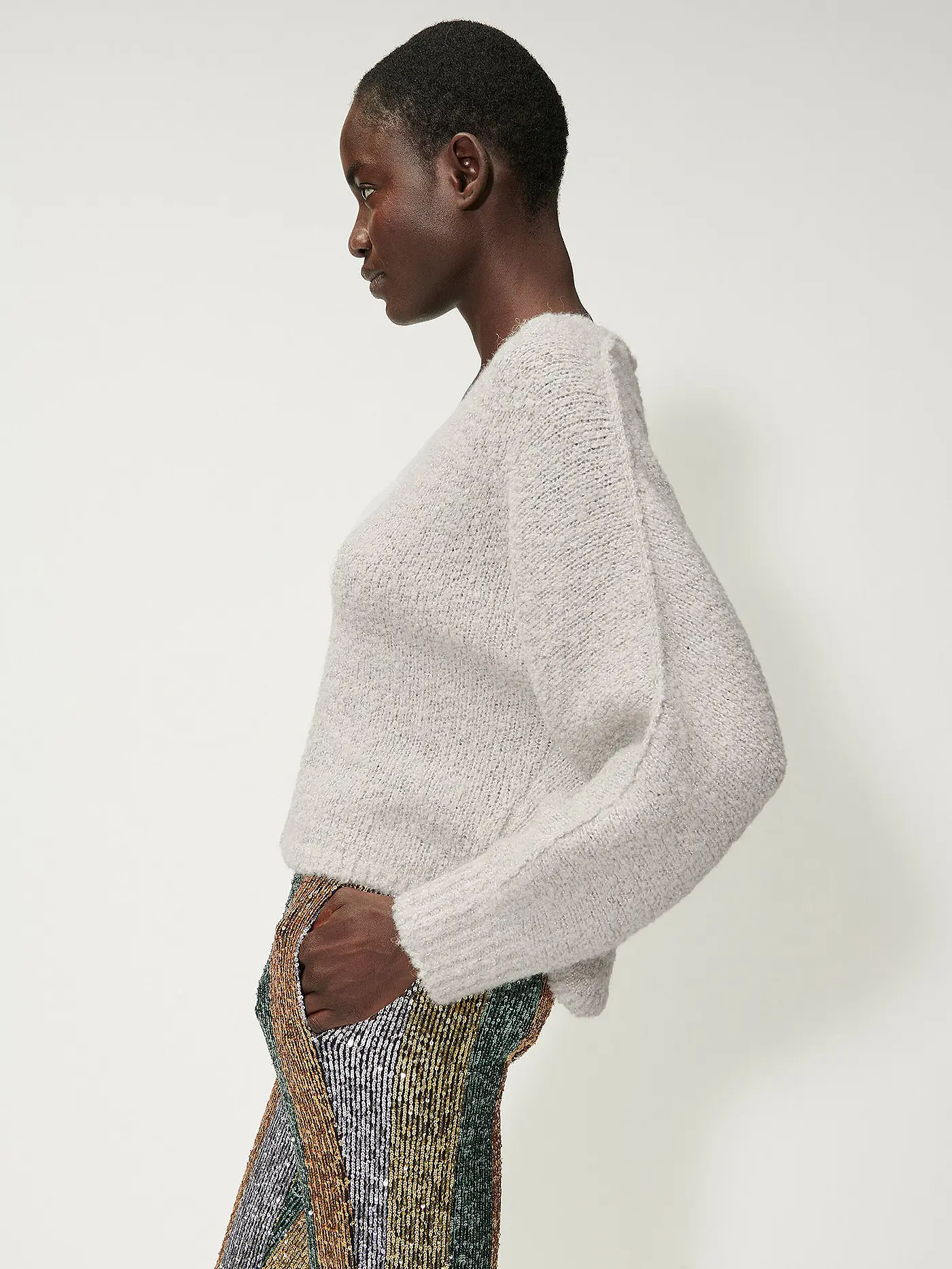 LUISA CERANO | Pullover | beige