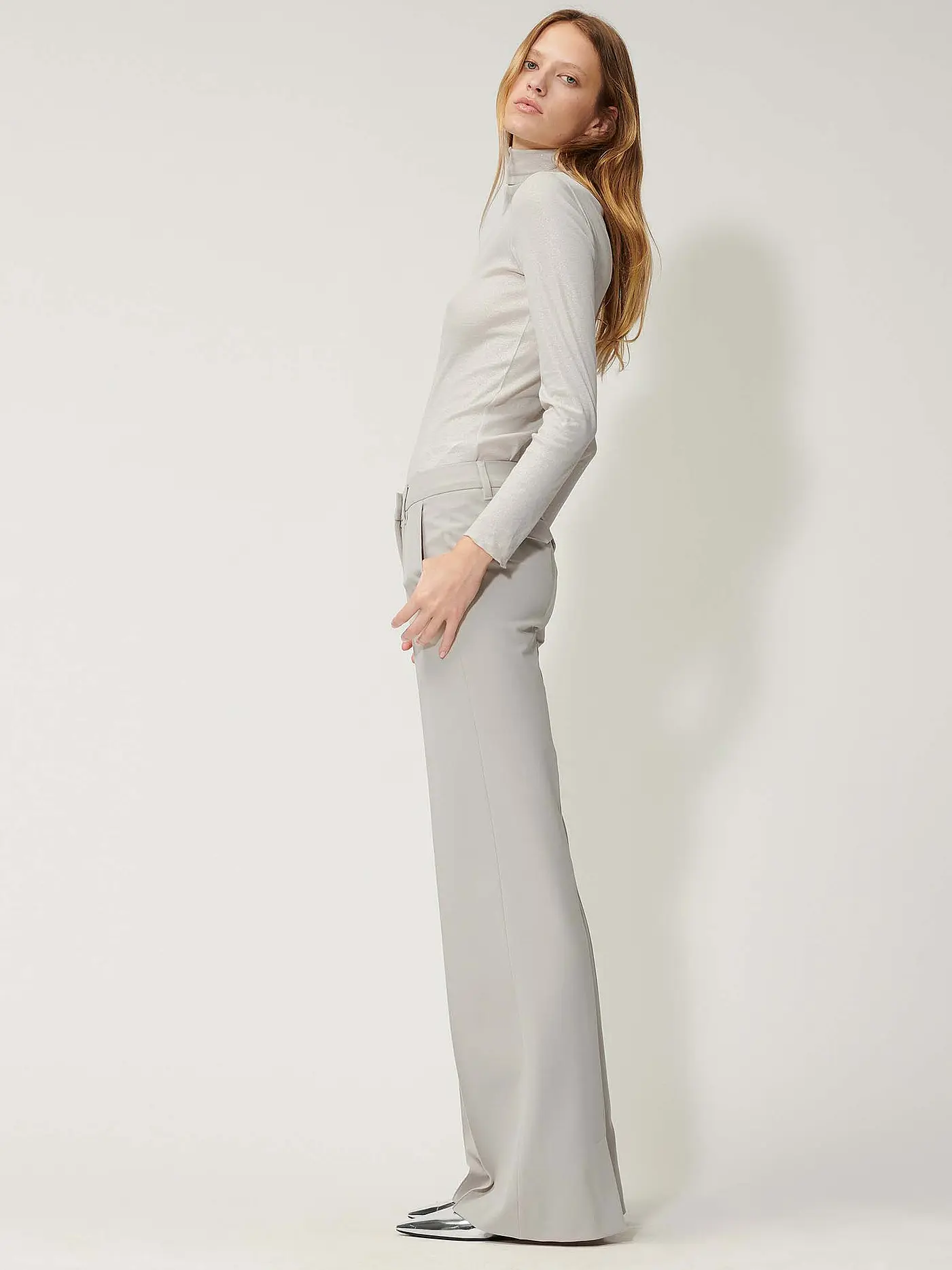 LUISA CERANO | Rollkragenshirt  | beige
