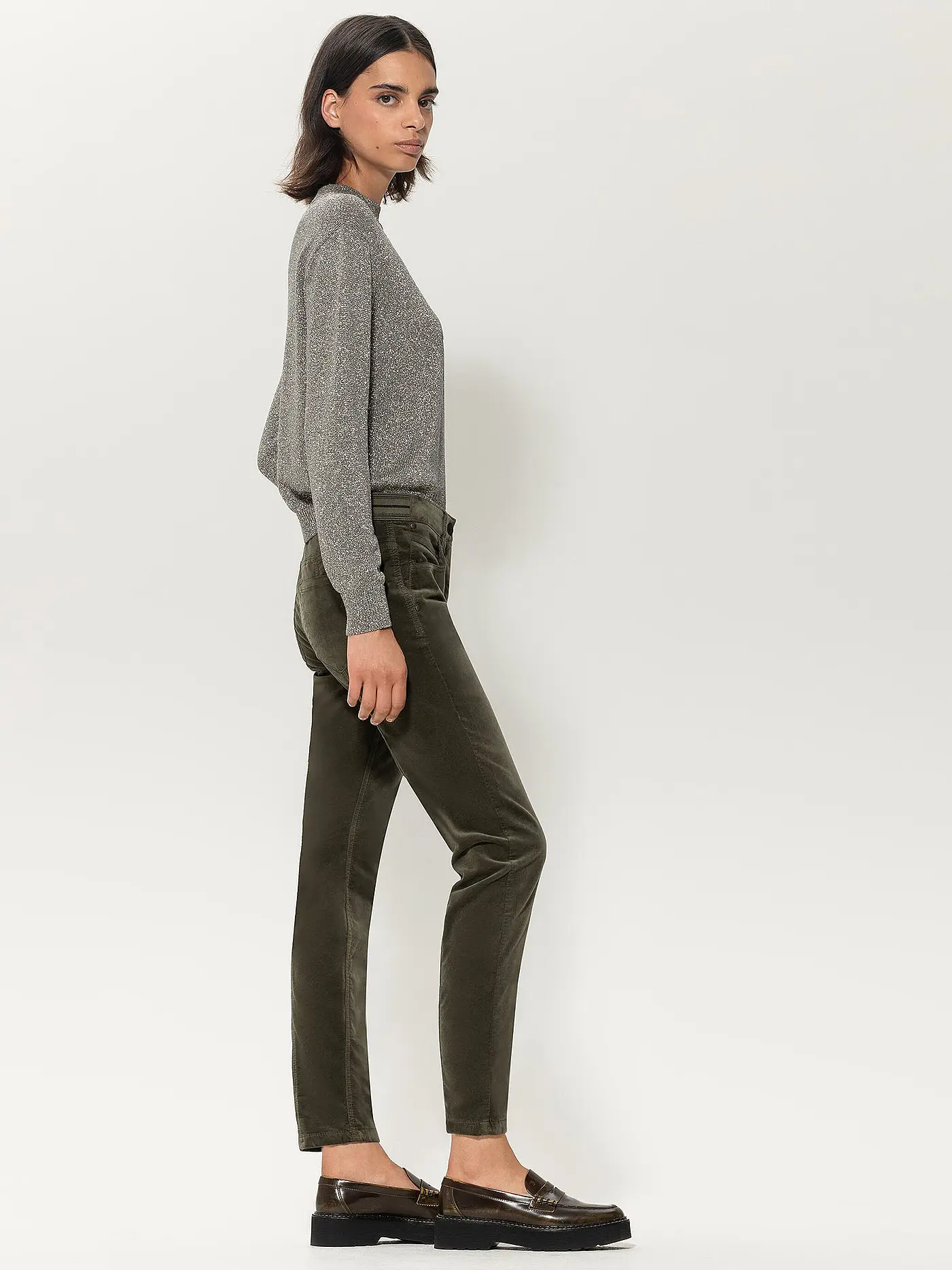 LUISA CERANO | Samthose  | grün