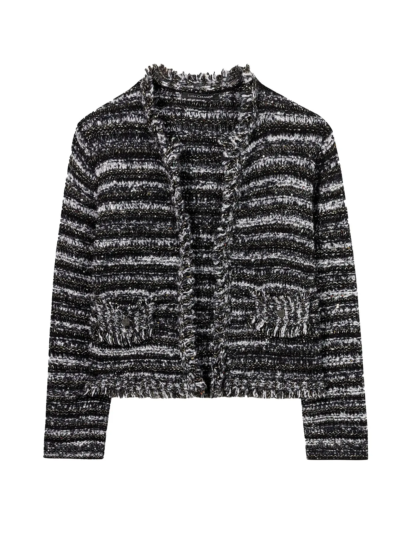 LUISA CERANO | Wolljacke  | grau