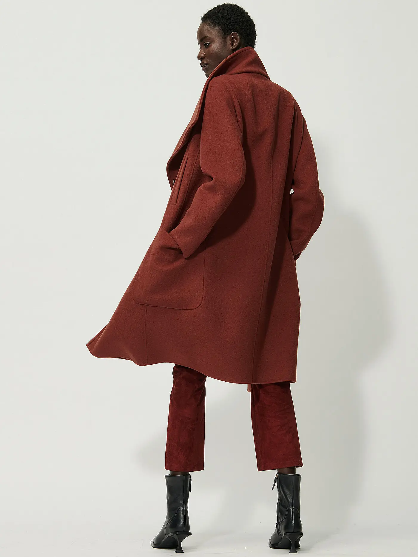LUISA CERANO | Wollmantel  | braun