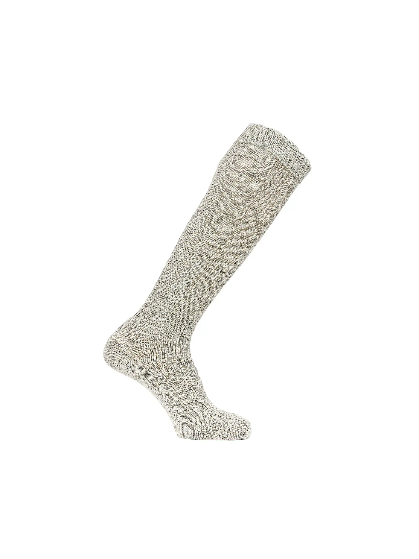 LUISE STEINER | Kniestrümpfe natur  | beige