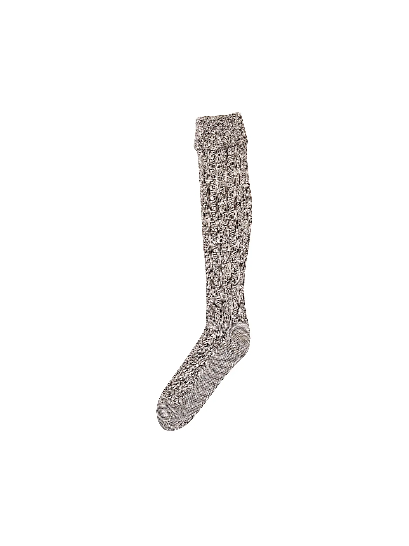 LUISE STEINER | Kniestrümpfe natur | beige