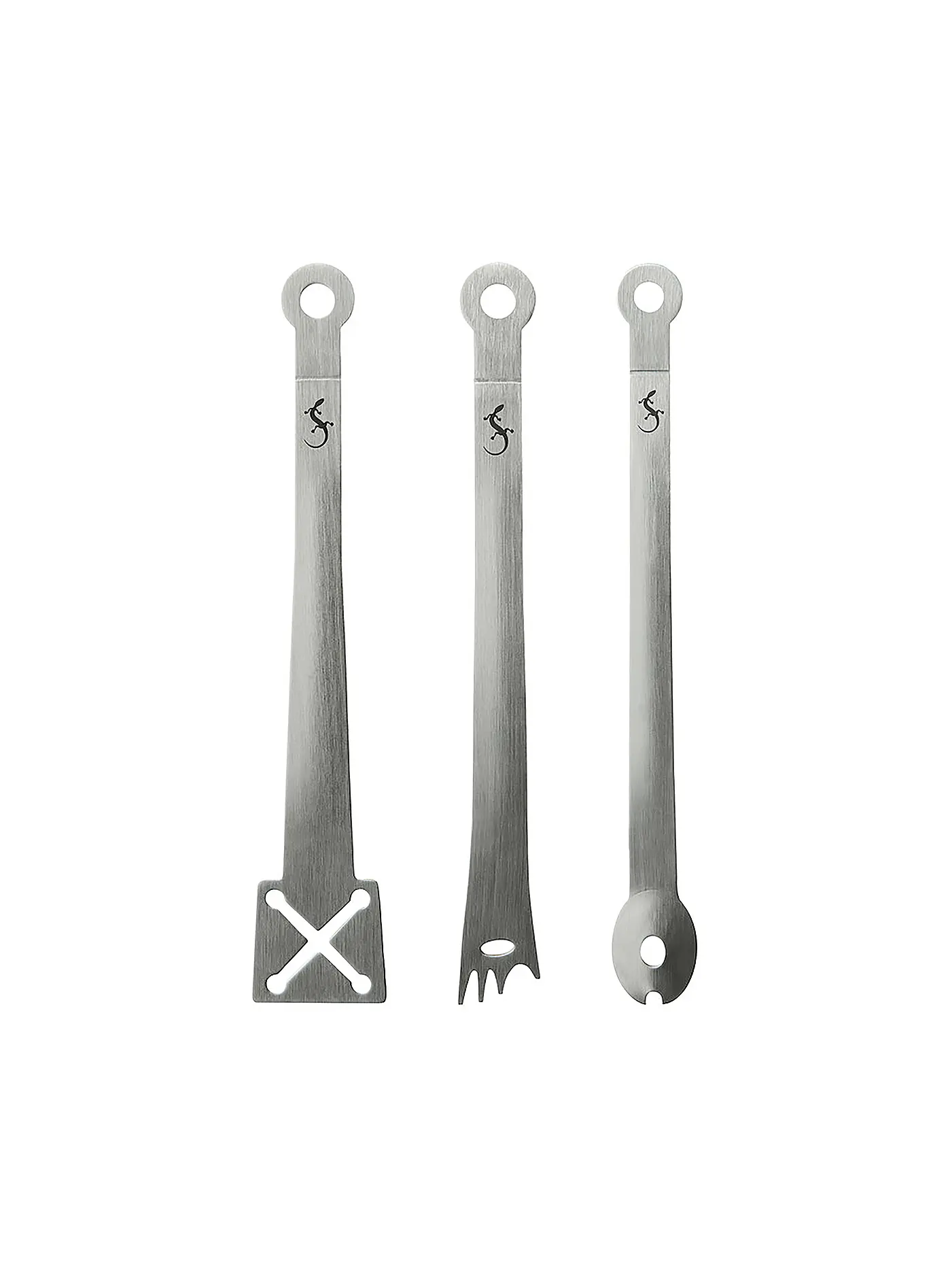 LURCH | Antipastizangen 3er Set | silber