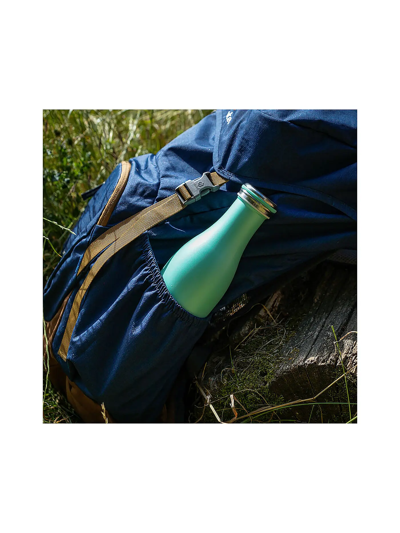 LURCH | Isolierflasche - Thermosflasche Edelstahl 0,75l Pearl Green | grün