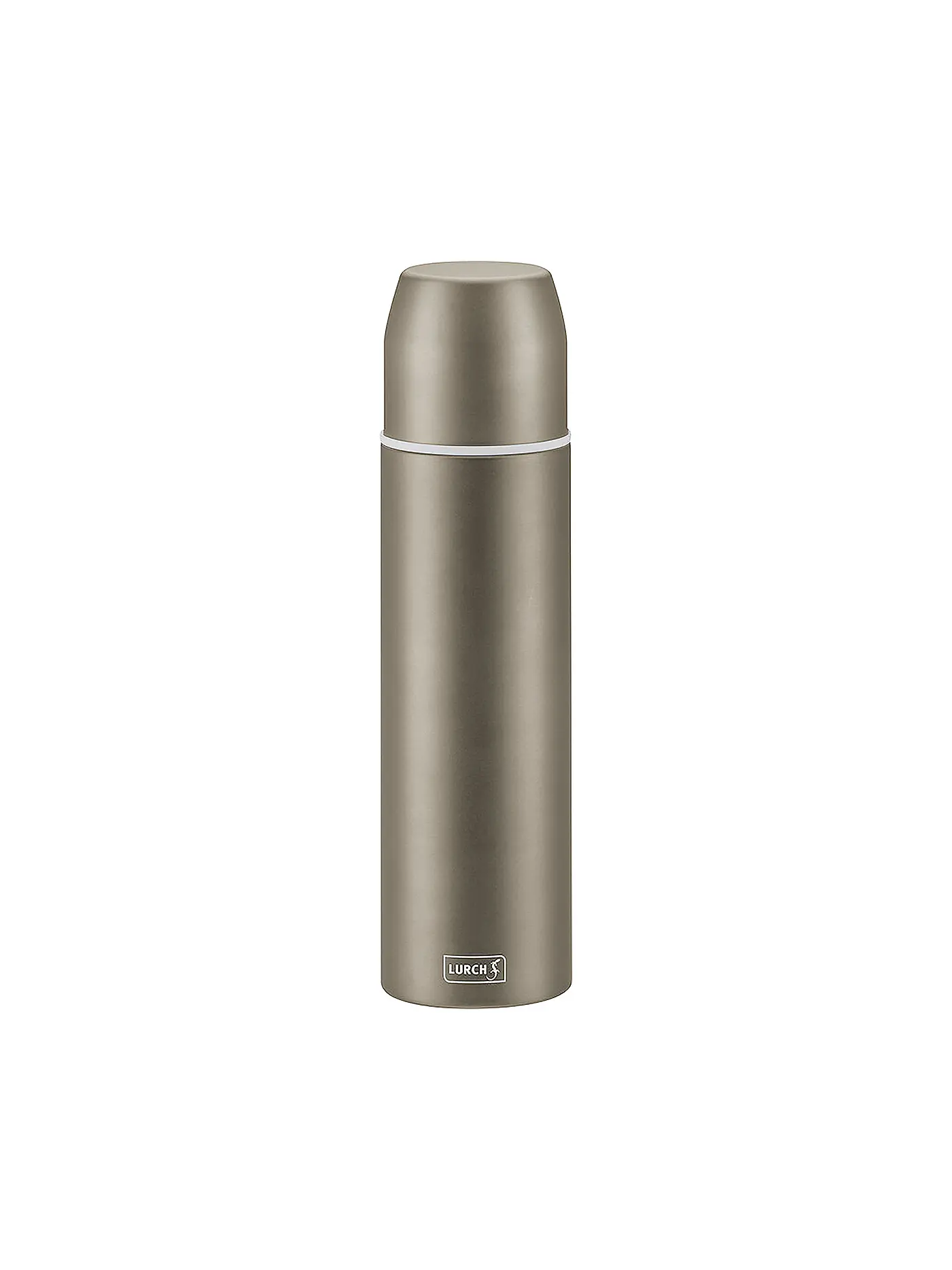 LURCH | Isolierflasche - Thermosflasche mit Becher EDS 0,75l  Earth Grey | grau