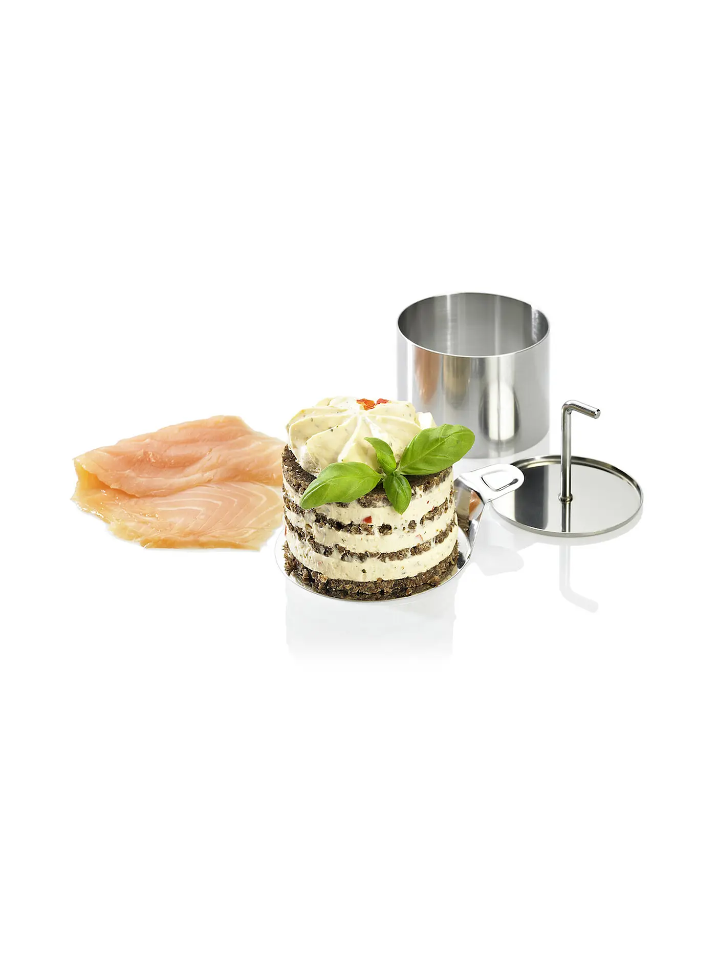 LURCH | Speiseringe Edelstahl 8teilig | silber