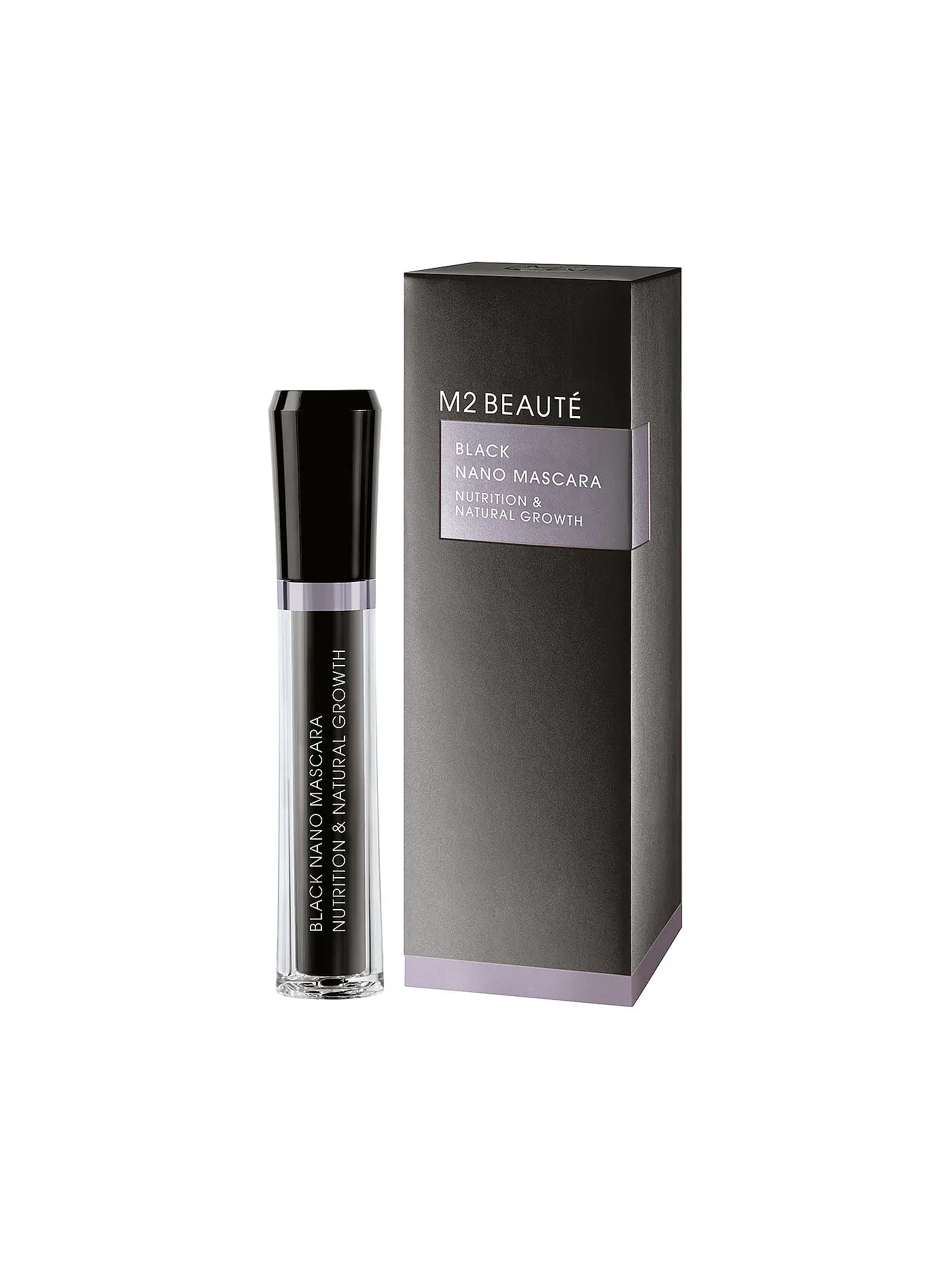 M2 BEAUTÉ | Black Nanao Mascara ( 01 Black )  | schwarz