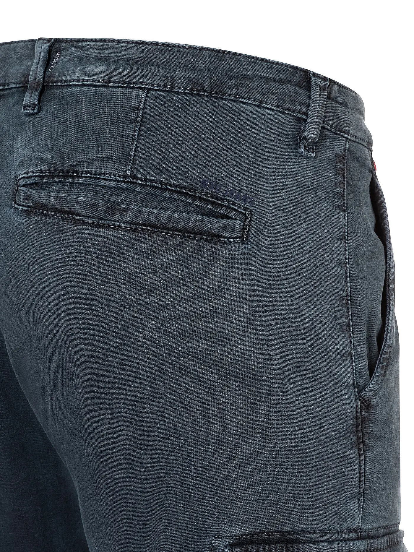 MAC | Cargohose Regular Fit | blau
