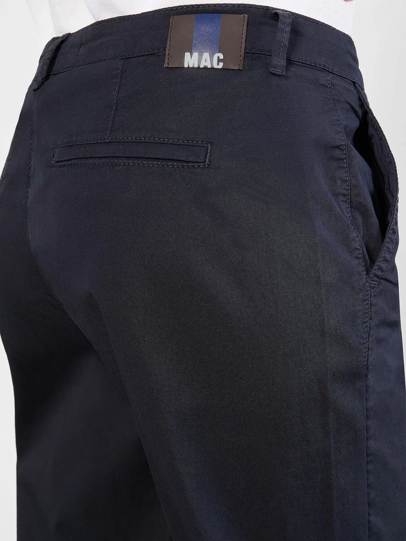 MAC | Chino 7/8 TURN UP | dunkelblau