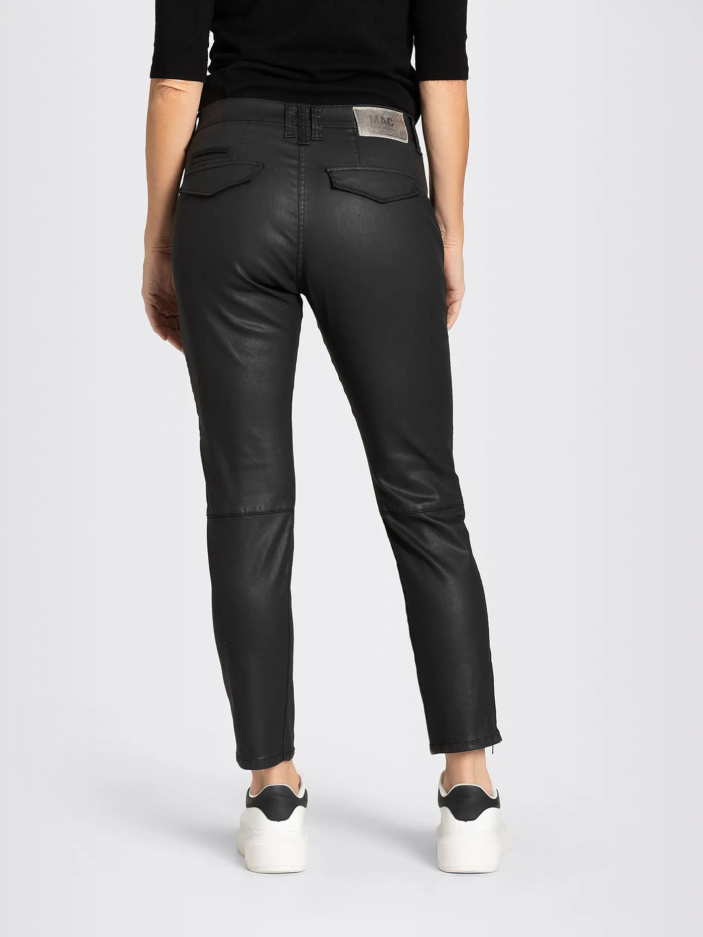 MAC | Hose Five Pocket RICH CARGO COATING | schwarz
