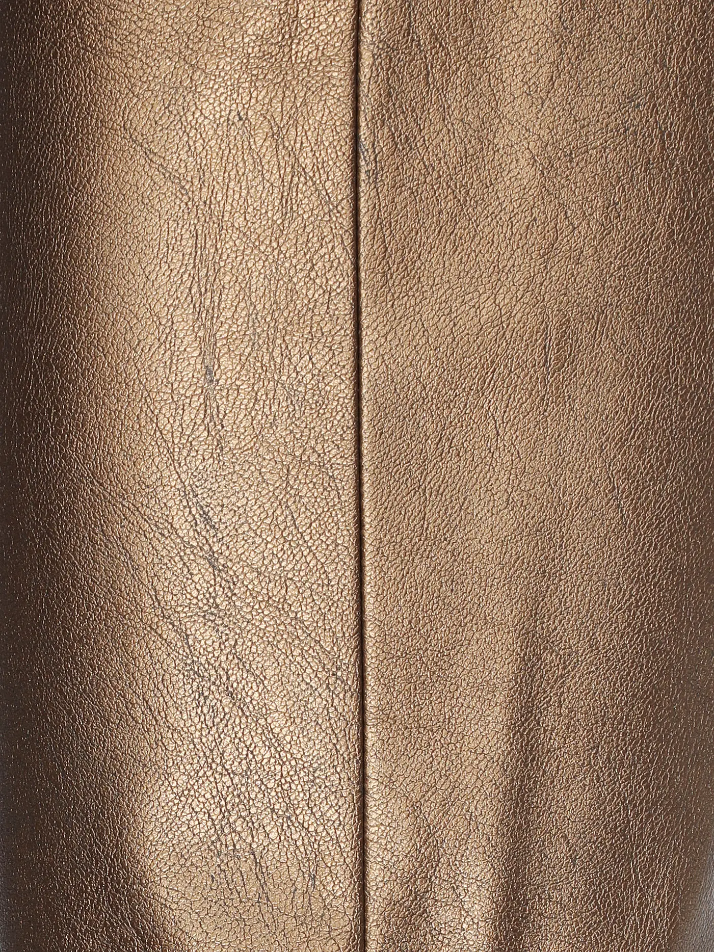 MAC | Hose in Lederoptik Slim Fit | gold