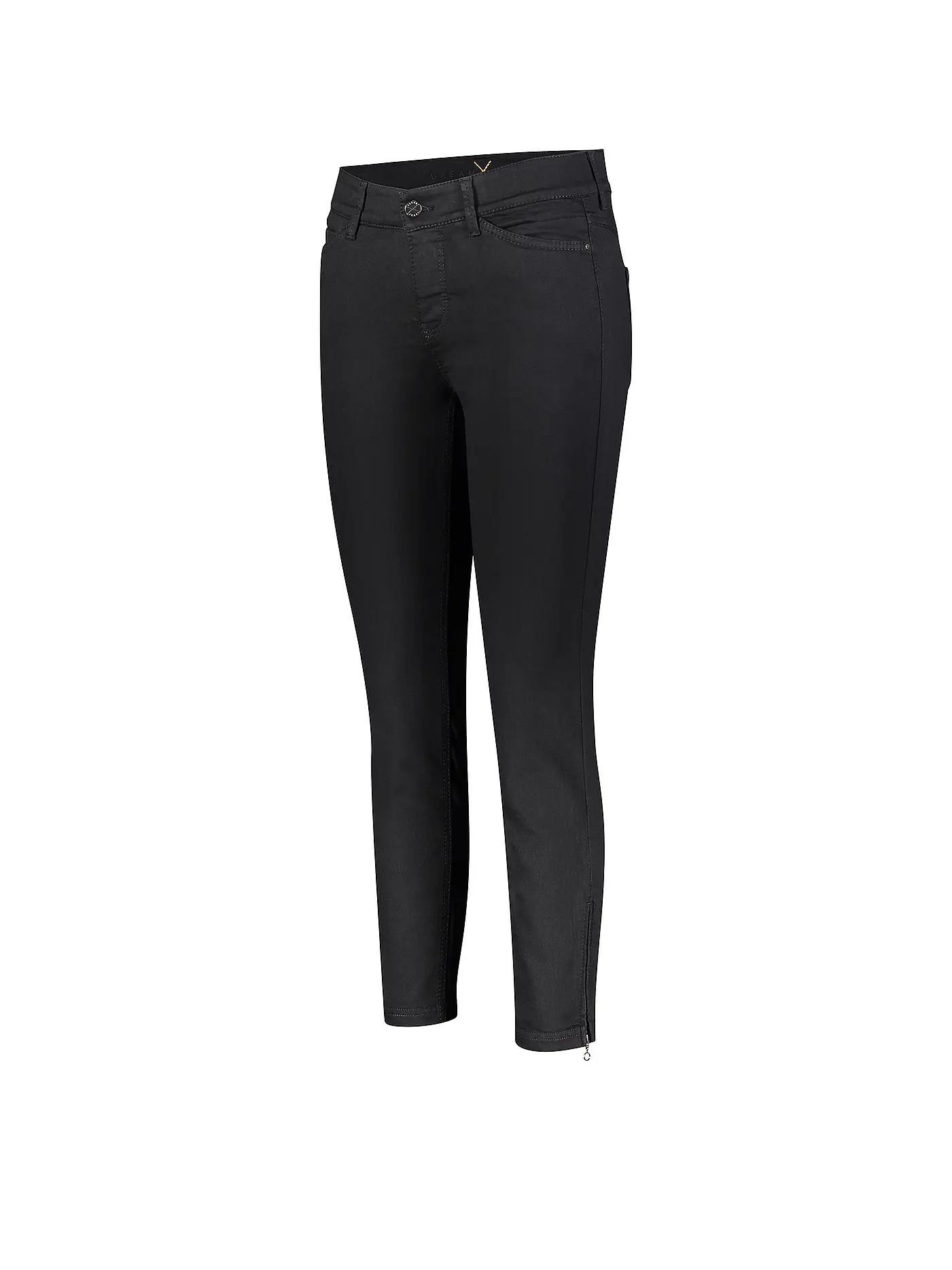 MAC | Hose Skinny Fit 7/8 Dream Chic | schwarz