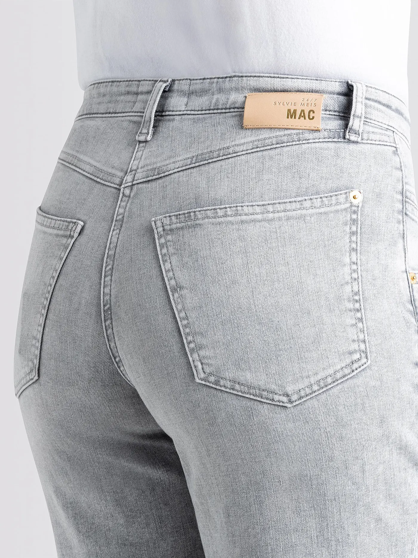 MAC | Jeans Balloon Fit Rich Carrot | grau