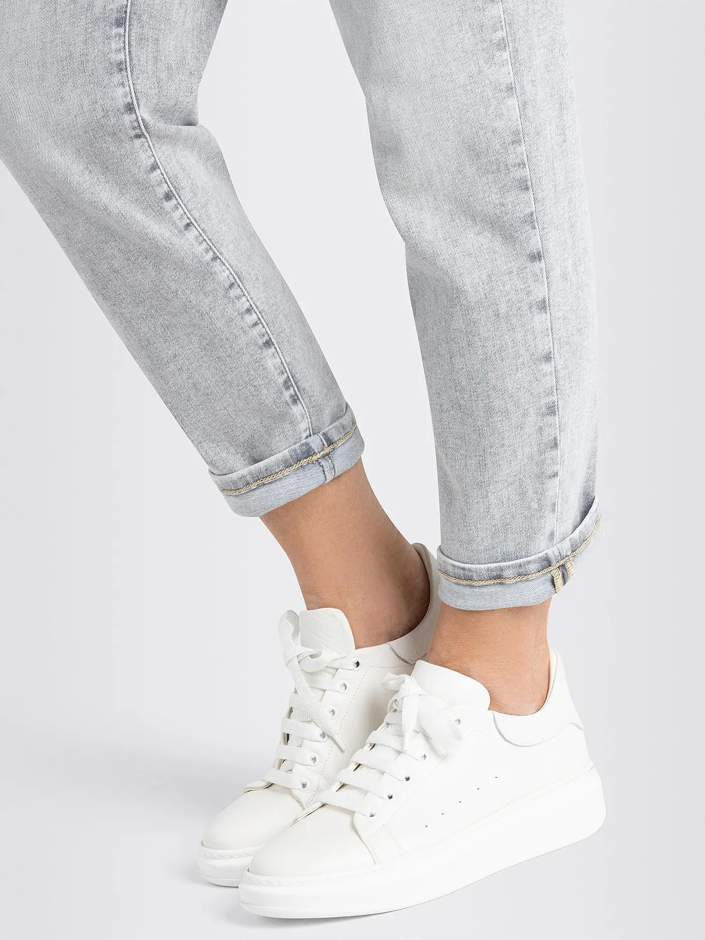 MAC | Jeans Balloon Fit Rich Carrot | grau