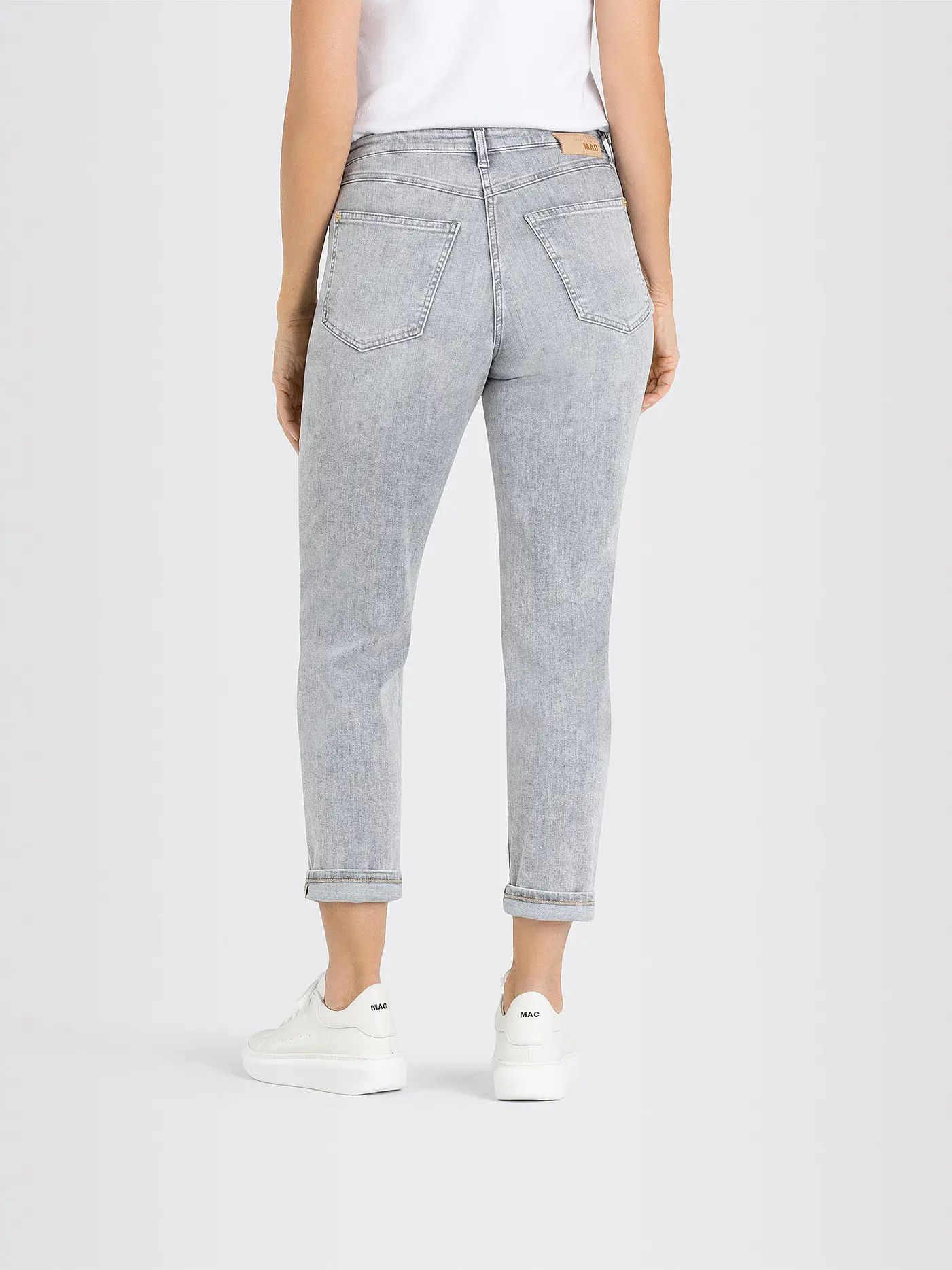 MAC | Jeans Balloon Fit Rich Carrot | grau