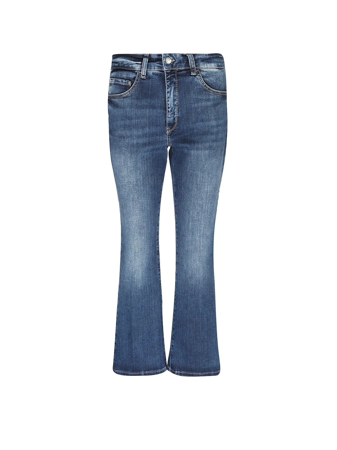 MAC | Jeans Flared Fit 7/8 DREAM KICK | dunkelblau
