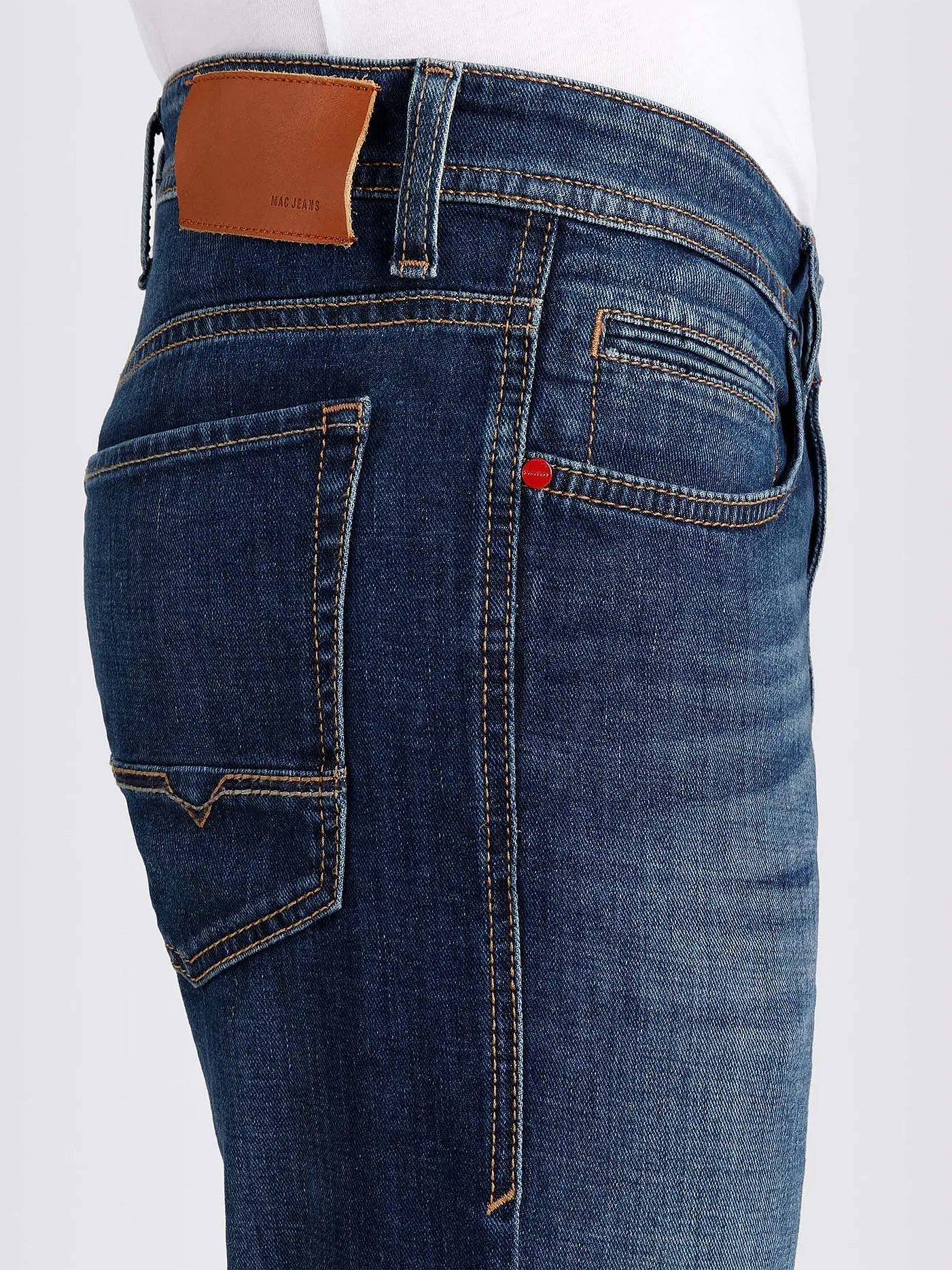MAC | Jeans Modern Fit ARNE (Lang) | blau