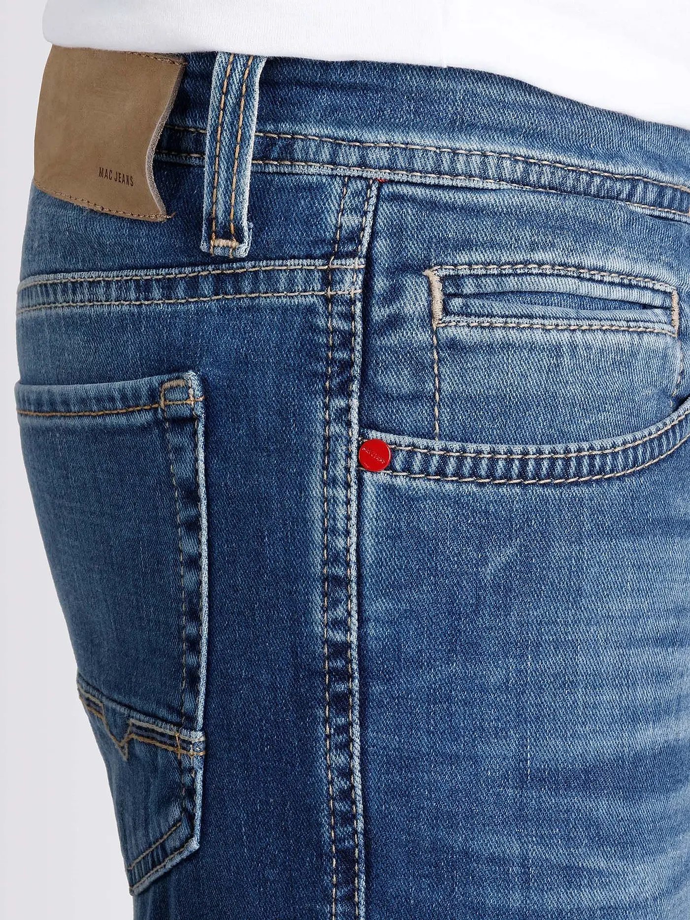 MAC | Jeans Modern Fit Arne Lang | blau