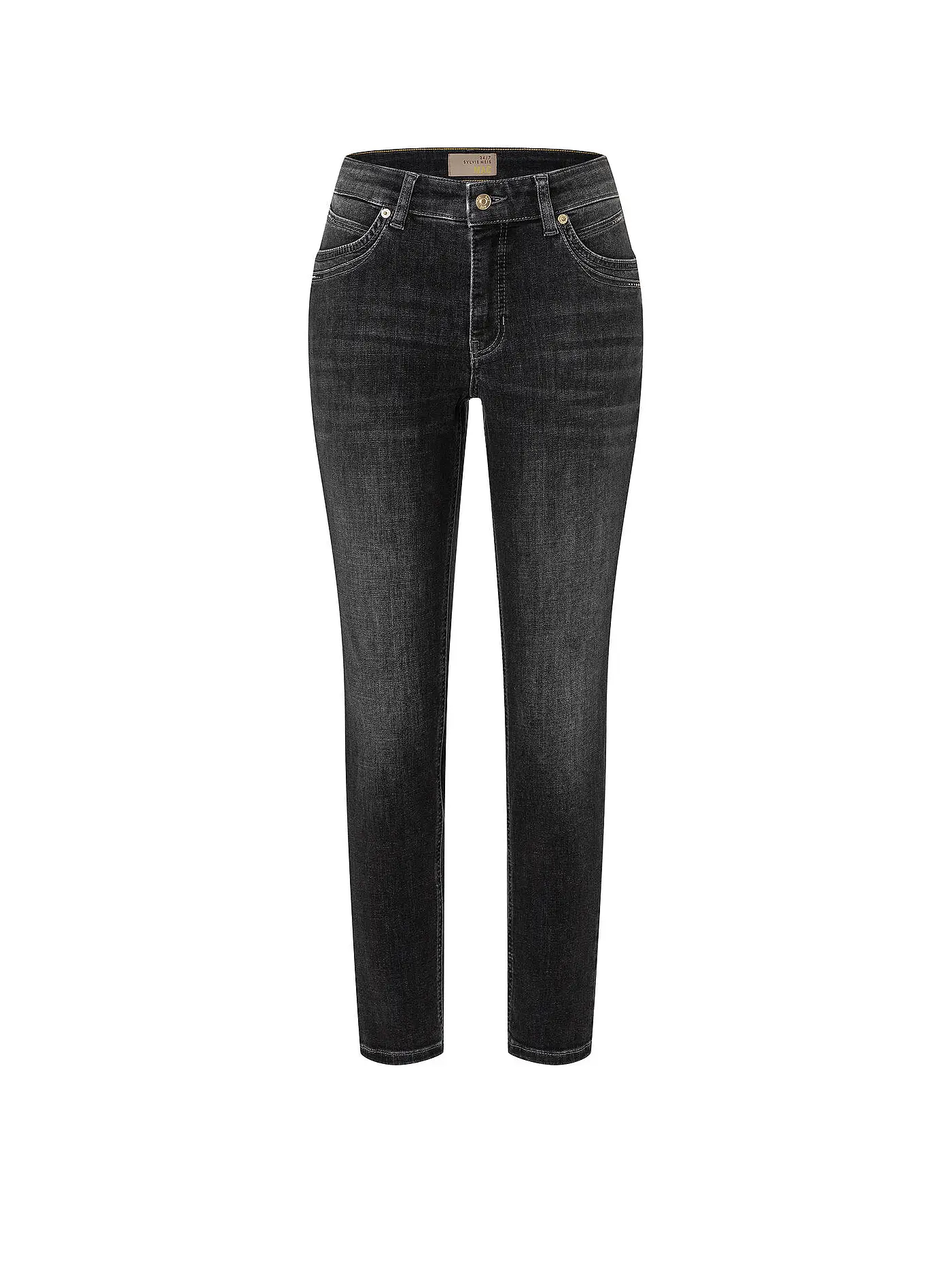 MAC | Jeans Slim Fit MEL | schwarz
