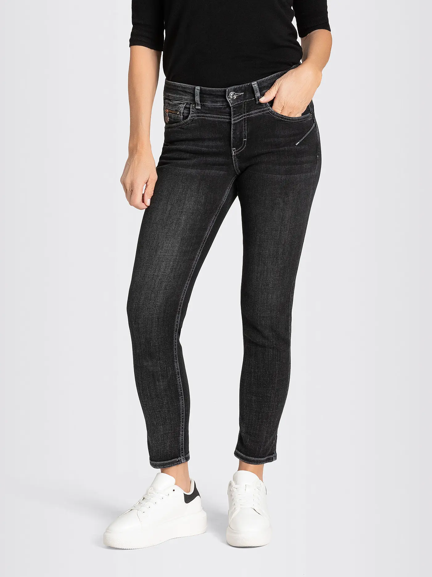 MAC | Jeans Slim Fit RICH  | grau