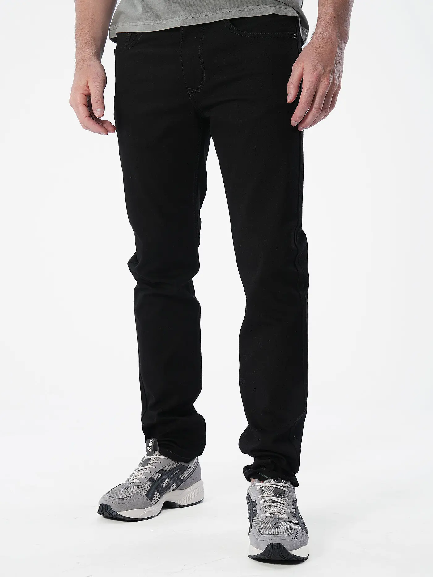 MAC | Jeans Straight Fit " Arne " Lang | schwarz