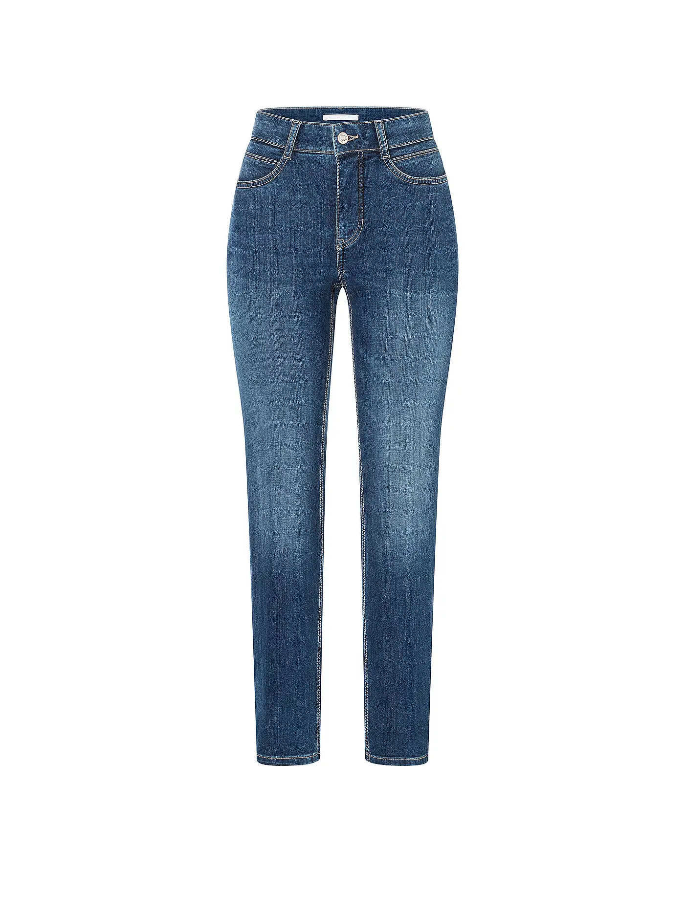 MAC | Jeans Straight Fit ANGELA | blau