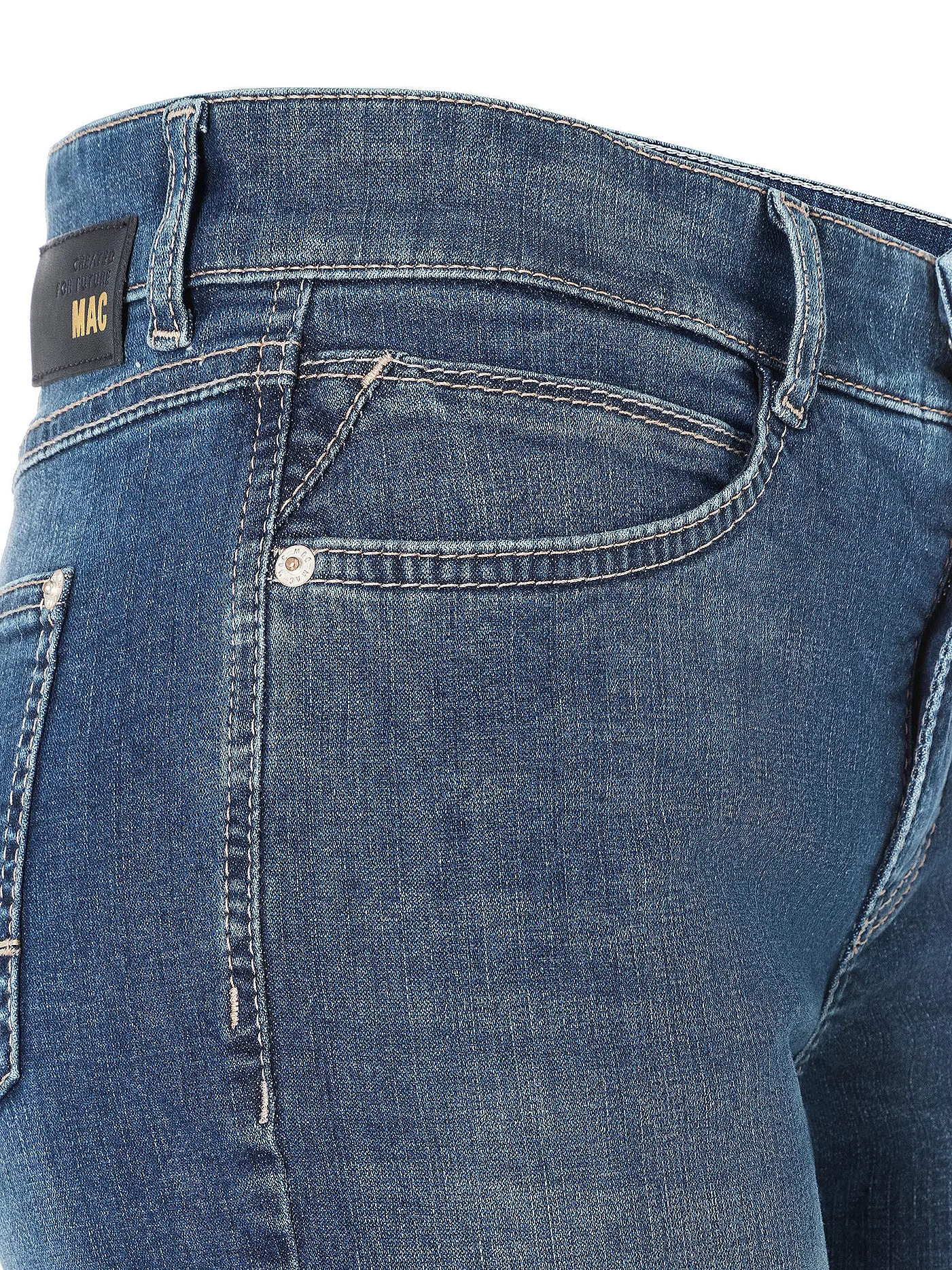 MAC | Jeans Straight Fit ANGELA | blau