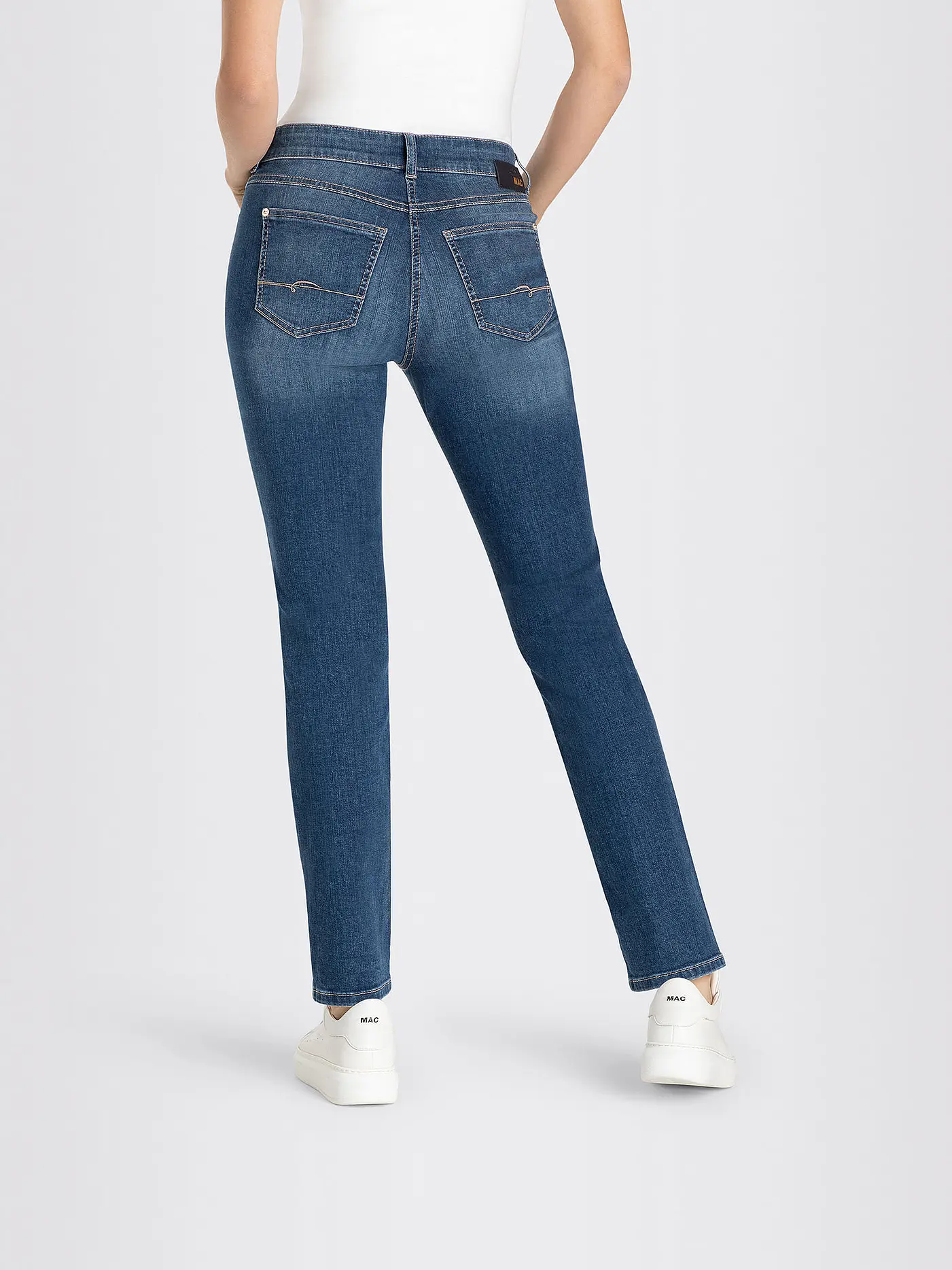 MAC | Jeans Straight Fit ANGELA | blau