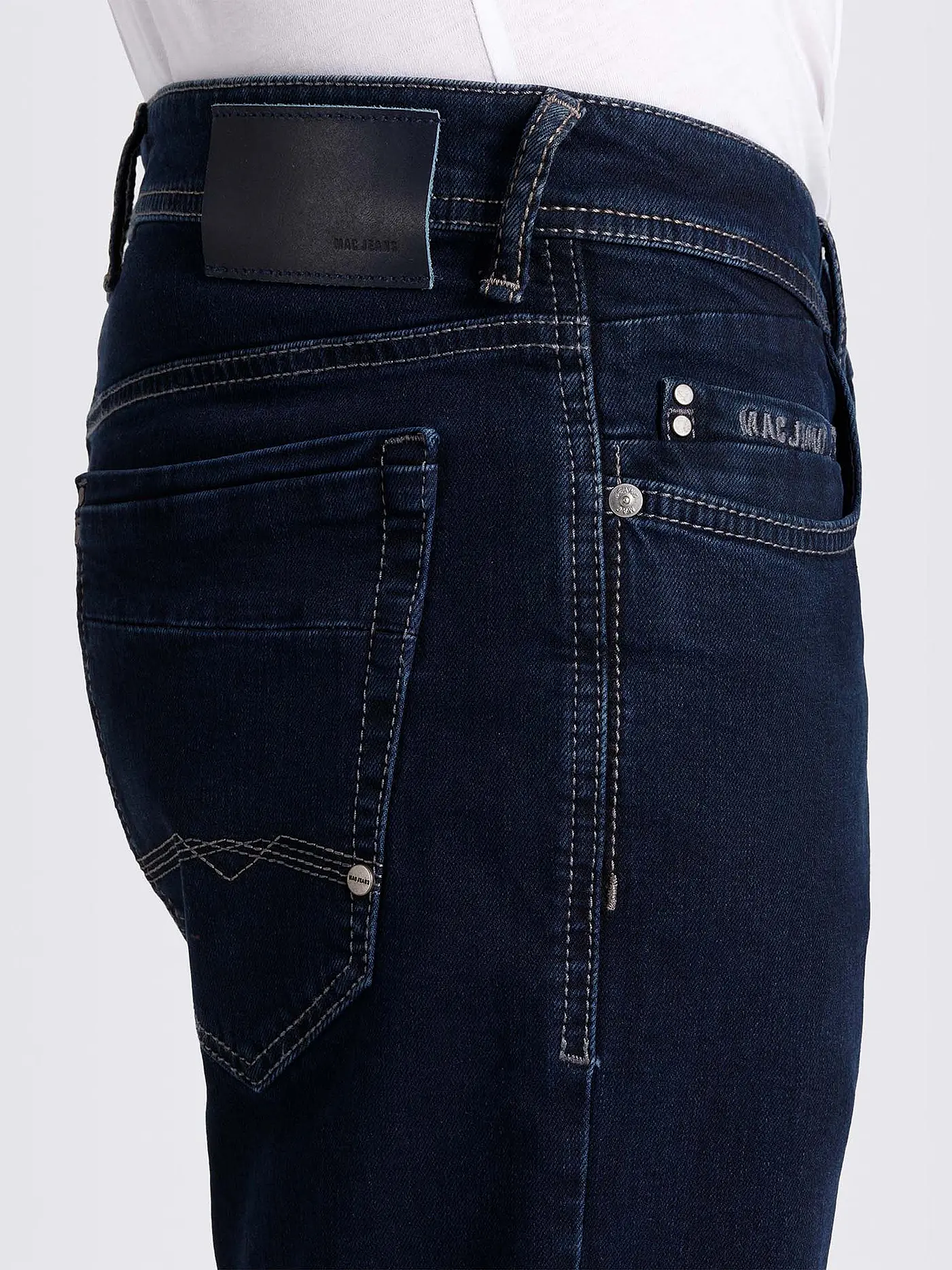 MAC | Jeans Straight Fit BEN (Lang) | blau