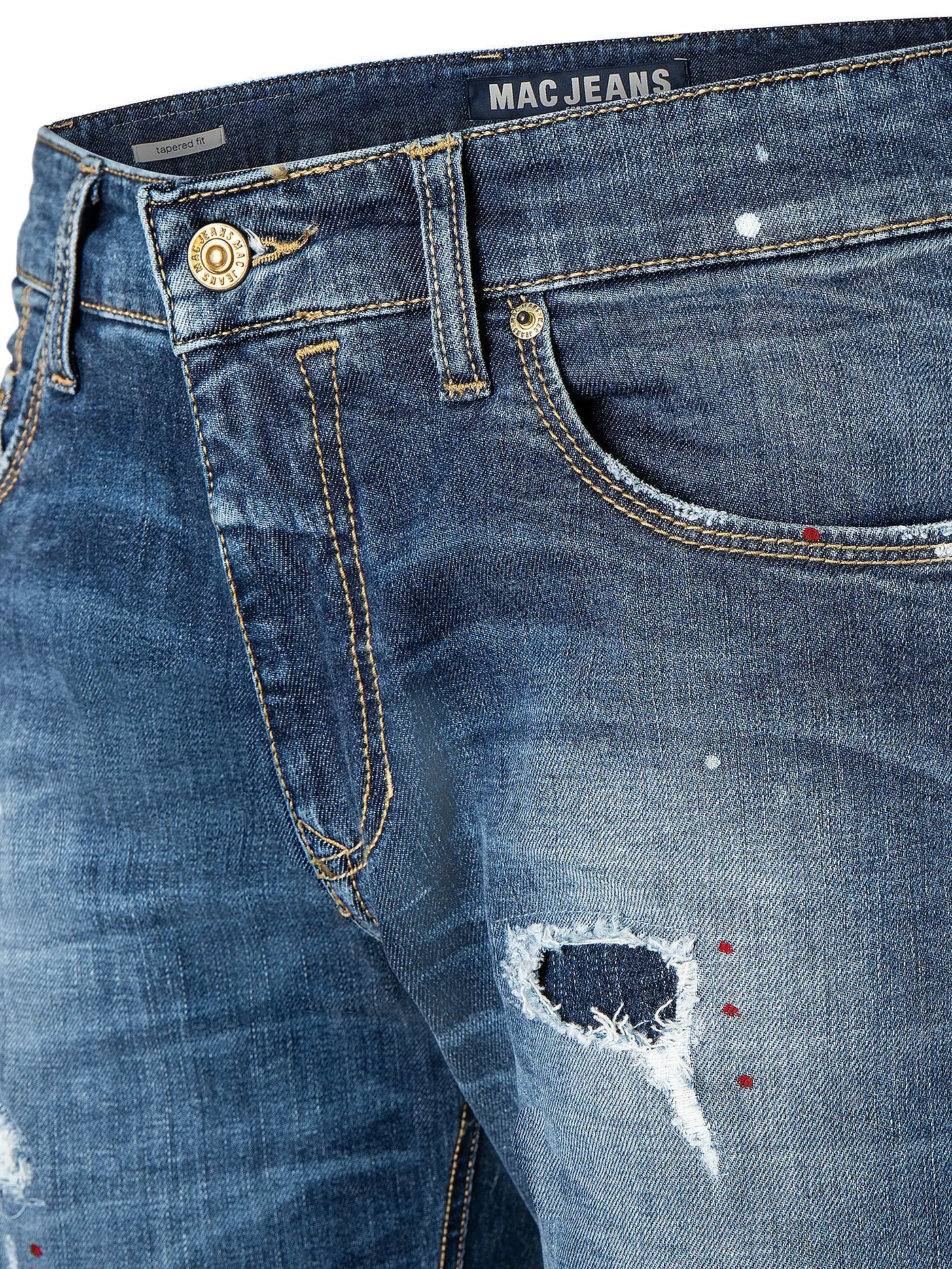 MAC | Jeans Tapered Fit GREG | blau