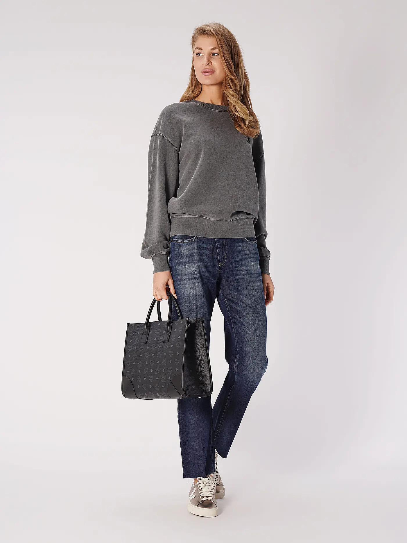 MAC | Jeans wide leg RICH CRISS CROSS | blau