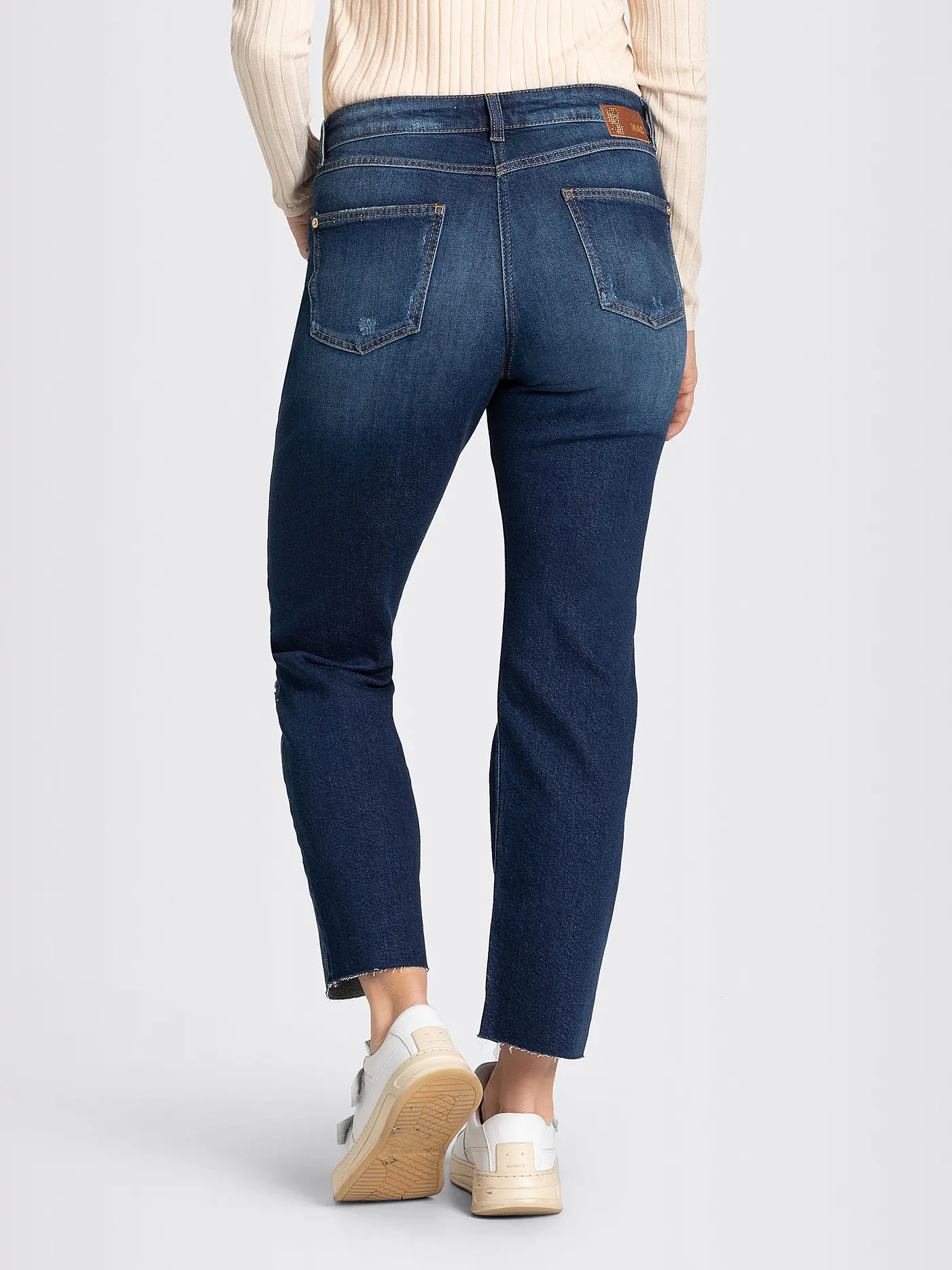 MAC | Jeans wide leg RICH CRISS CROSS | blau