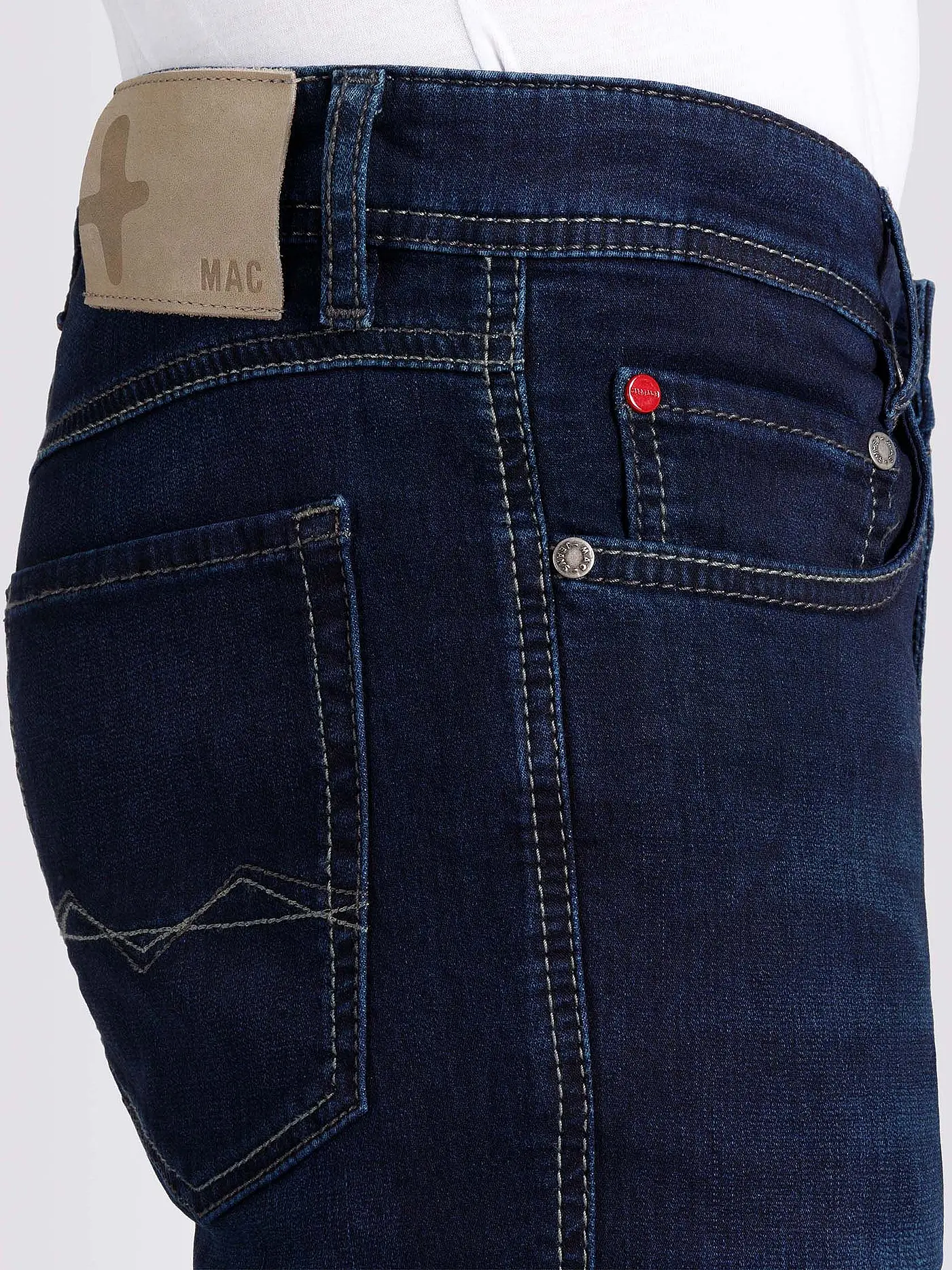 MAC | Joggjeans Slim Fit "Jog N'Jeans"  | blau