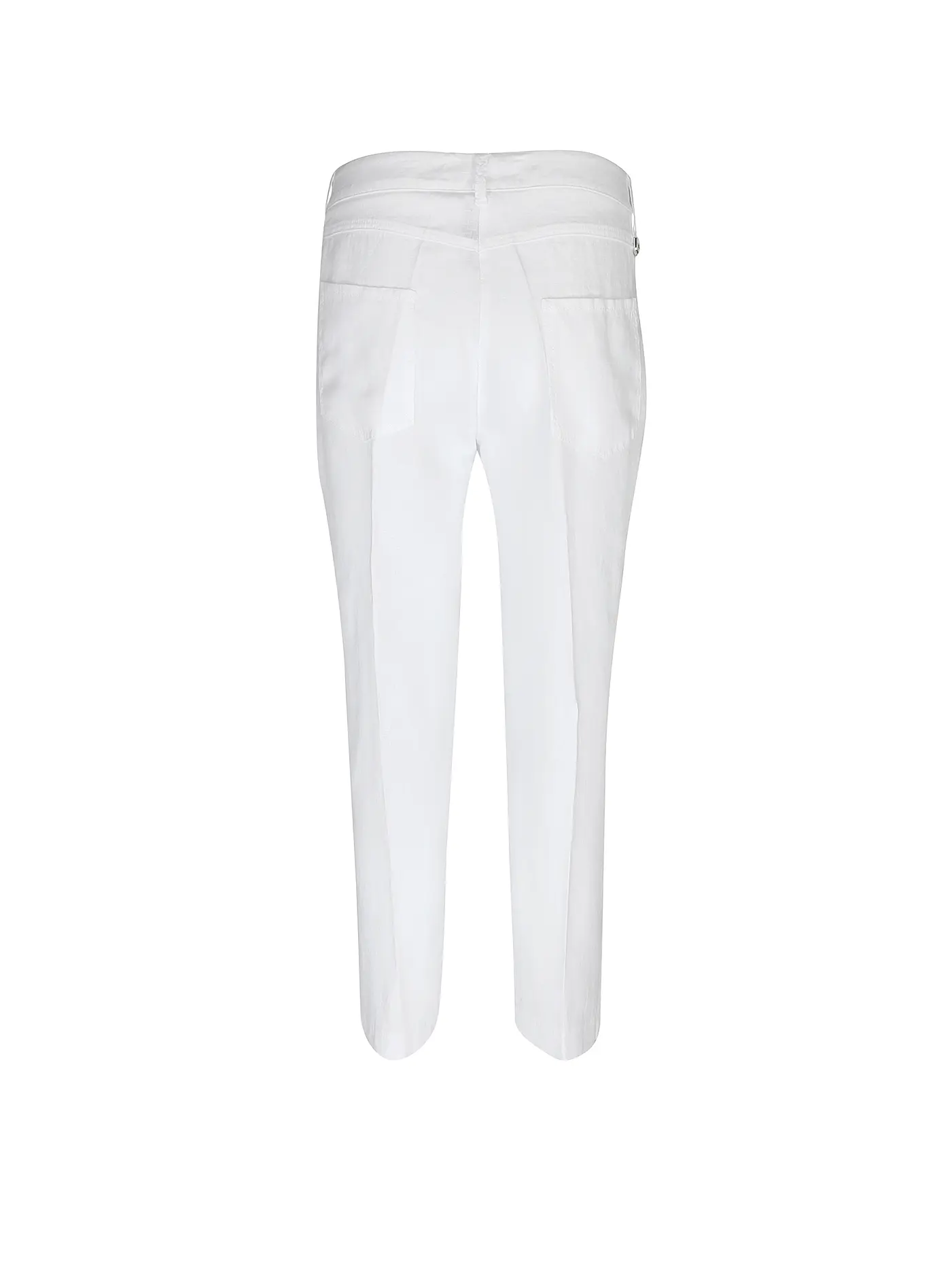 MAC | Leinenculotte NORA | weiss