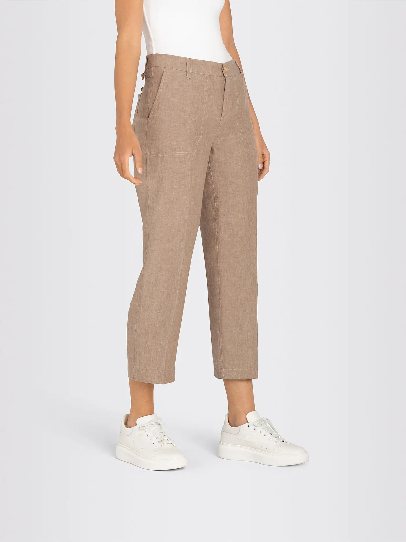 MAC | Leinenculotte NORA | beige